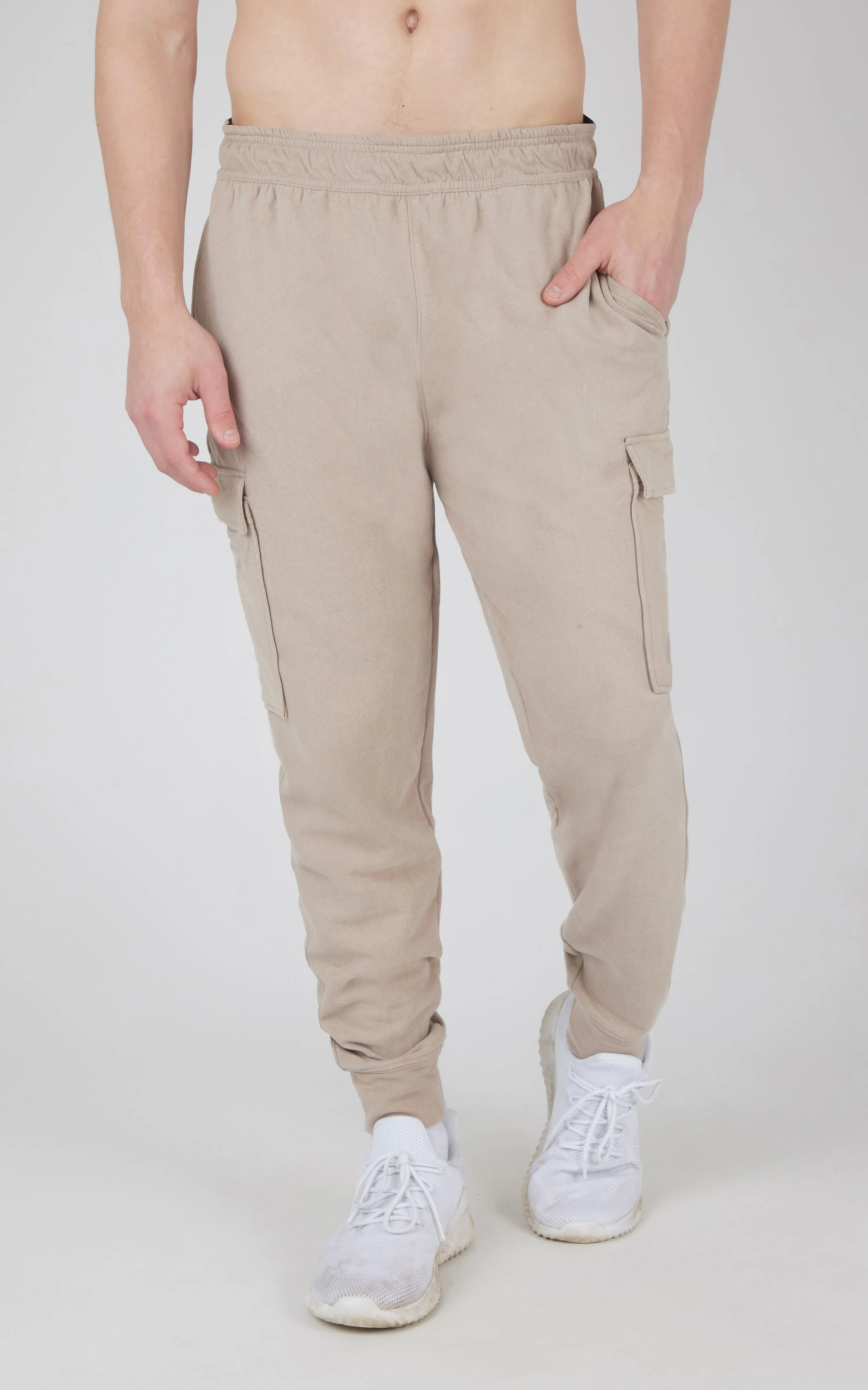 Mens Ultra Melange James Fleece Cargo Jogger - Our Ocean Core Story sold by 90 Degree By Reflex product image thumbnail 5