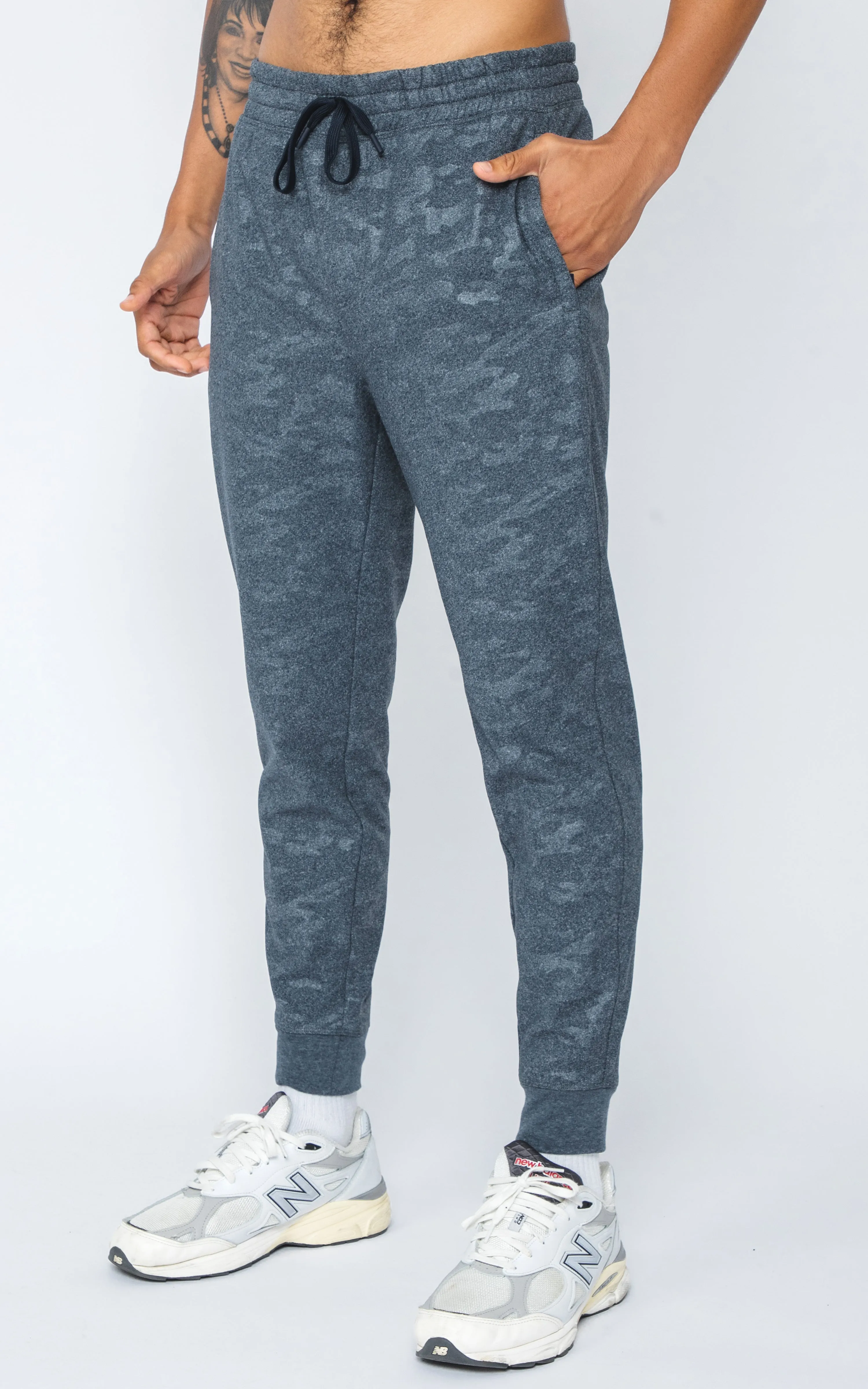 Mens Camo Embossed Jogger - Our Ocean Core Story sold by 90 Degree By Reflex product image thumbnail 3