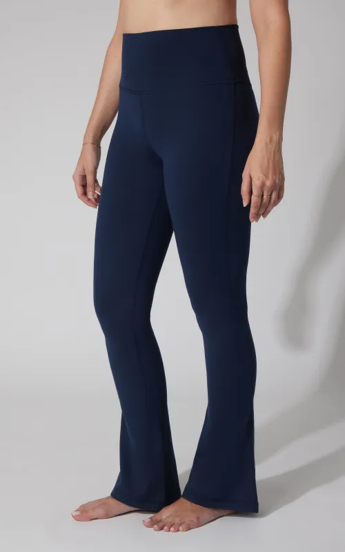 Wonderlink Rachel 7/8 Micro Flare Pant - Our Ocean Core Story made by 90 Degree By Reflex