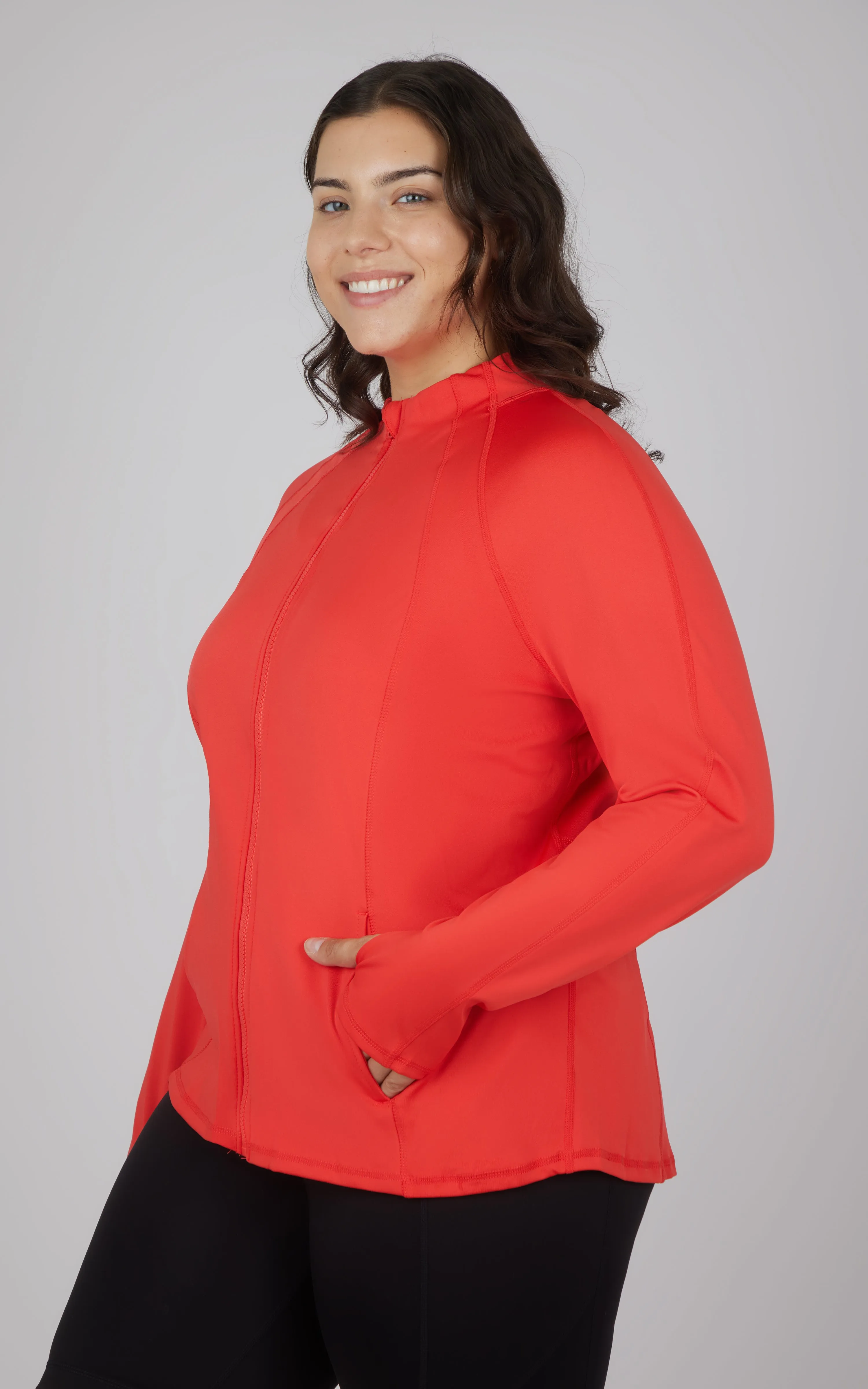 Plus Rebel Flared Jacket - Our Ocean Core Story sold by 90 Degree By Reflex product image thumbnail 5