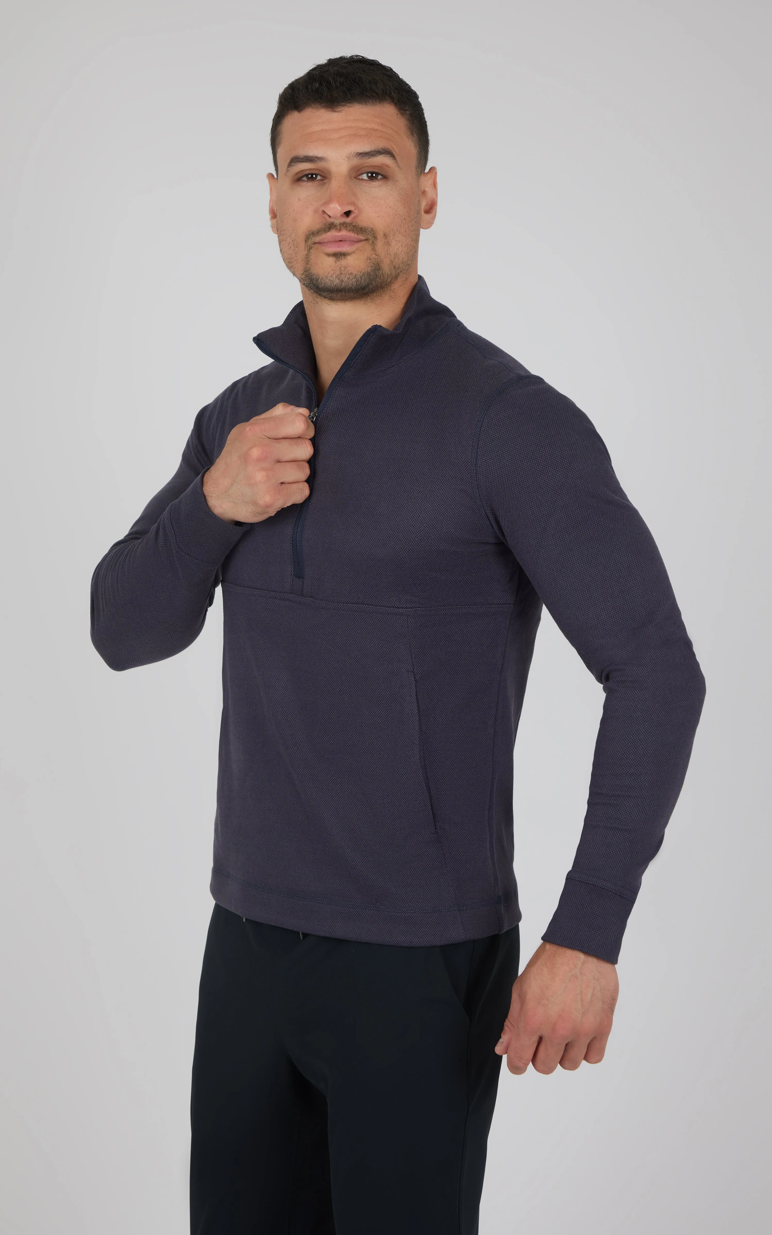 Mens Softlite Everyday Half Zip Top - Our Ocean Core Story sold by 90 Degree By Reflex product image thumbnail 5