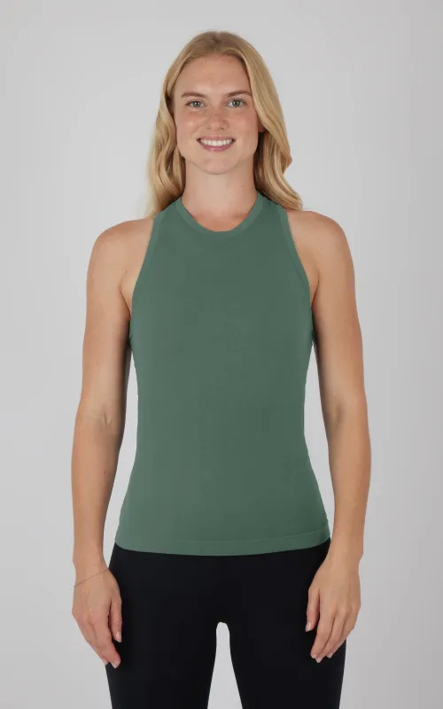 Seamless Competition Tank - Our Earthy Story sold by 90 Degree By Reflex