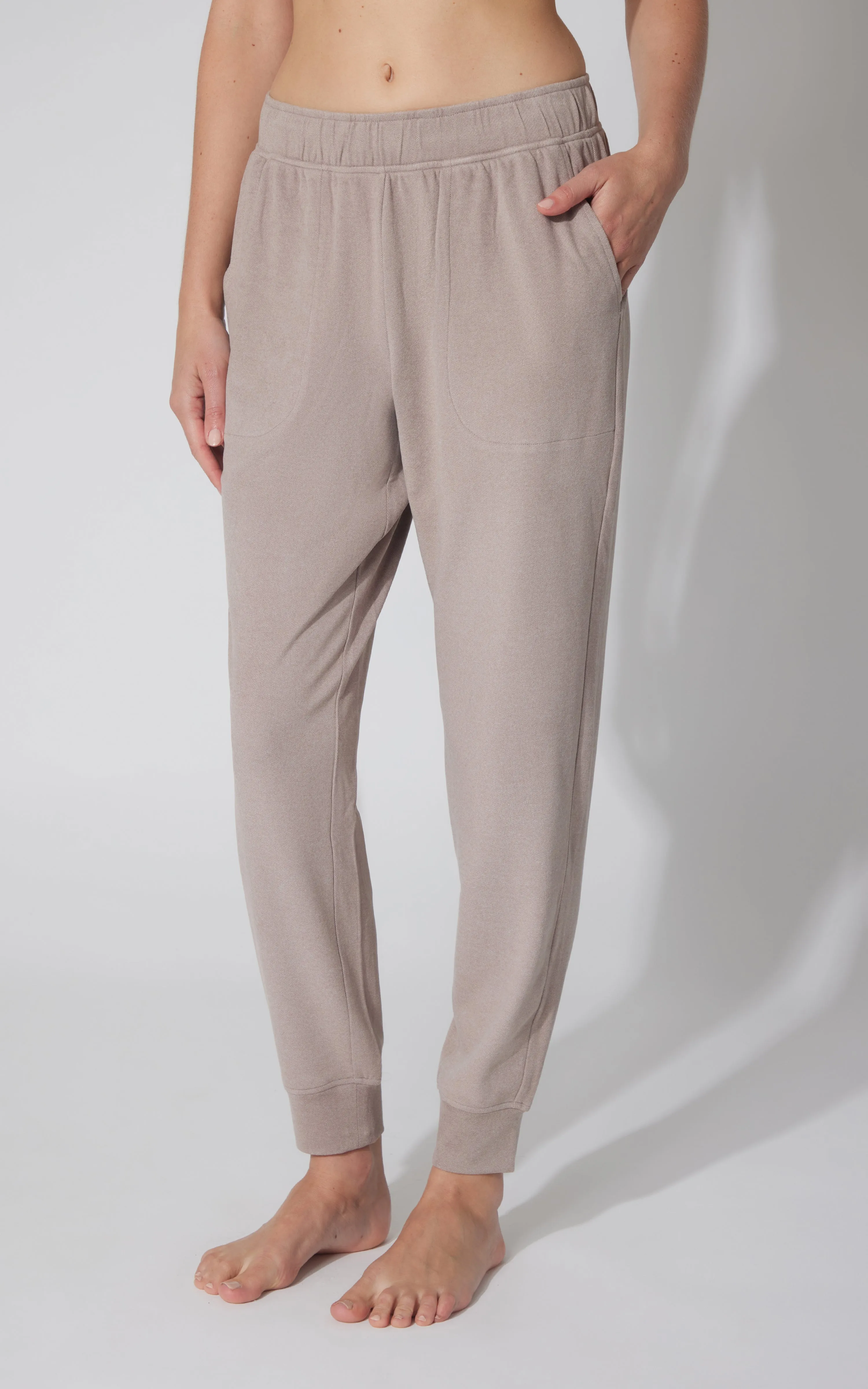 Marled Pique Lounger Jogger sold by 90 Degree By Reflex product image thumbnail 5