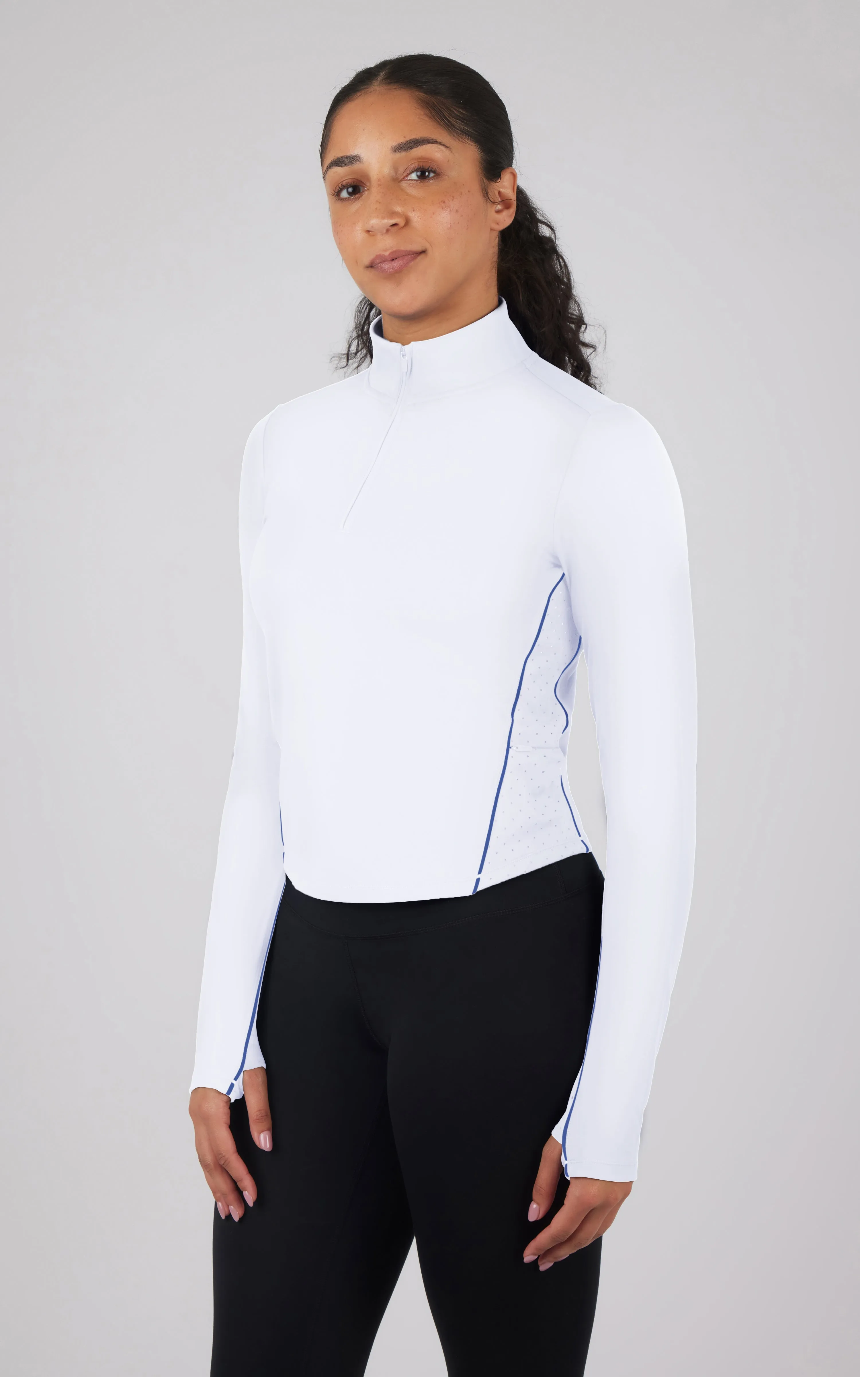 Lux Tennis Half Zip Jacket sold by 90 Degree By Reflex product image thumbnail 4