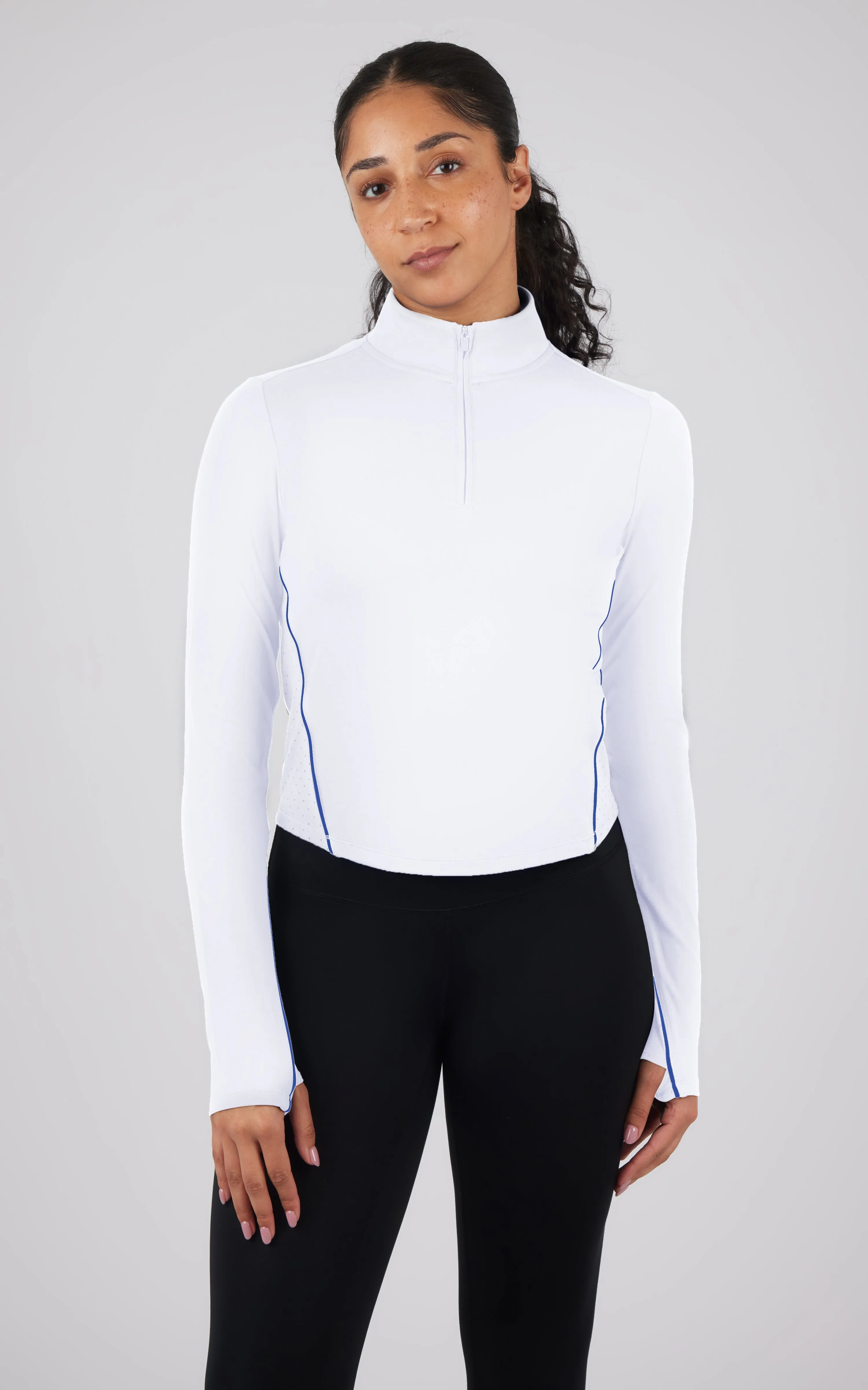 Lux Tennis Half Zip Jacket sold by 90 Degree By Reflex product image thumbnail 2