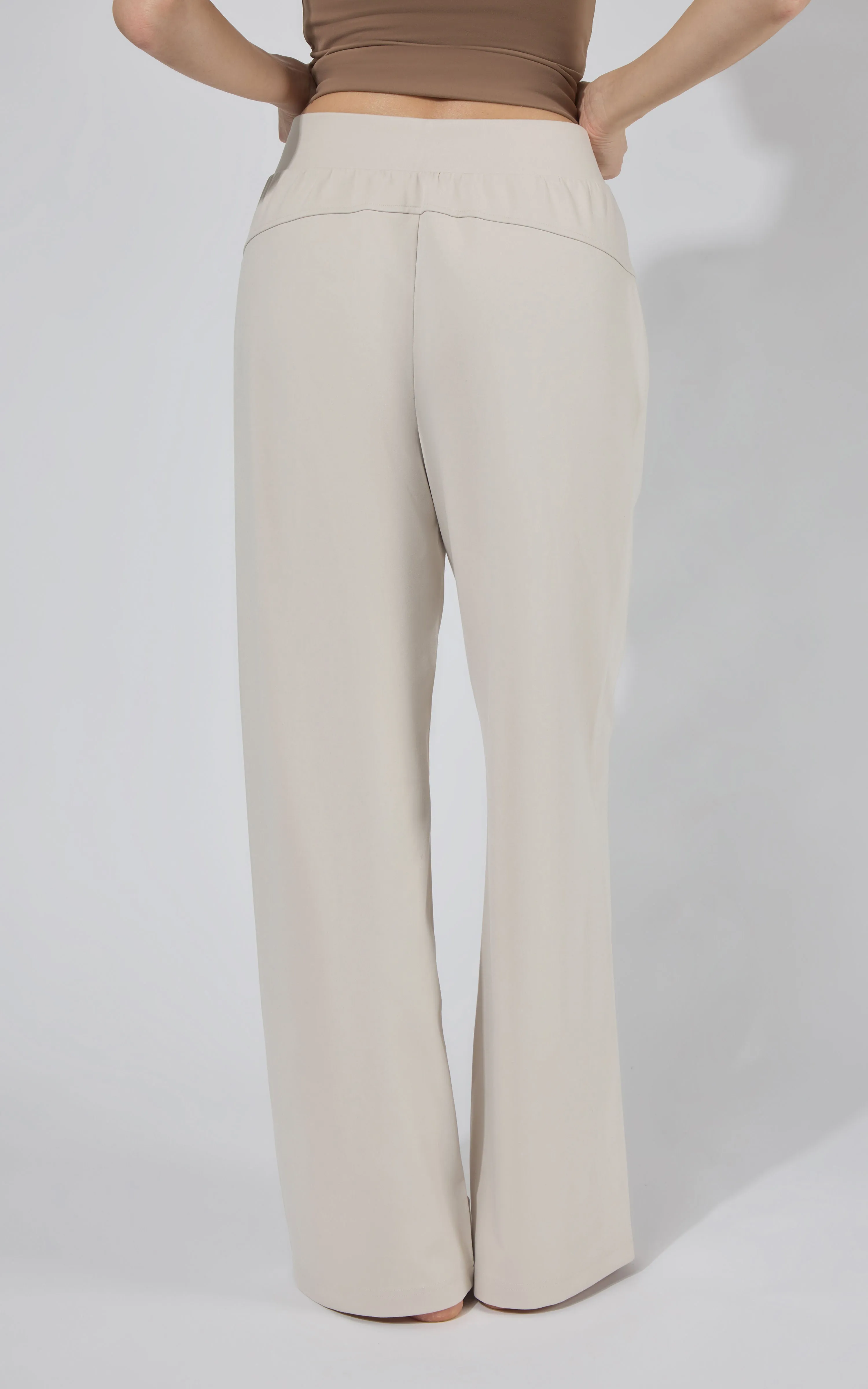 Lux Park Ave Wide Leg Pleated Pant W/ Side Pockets sold by 90 Degree By Reflex product image thumbnail 3