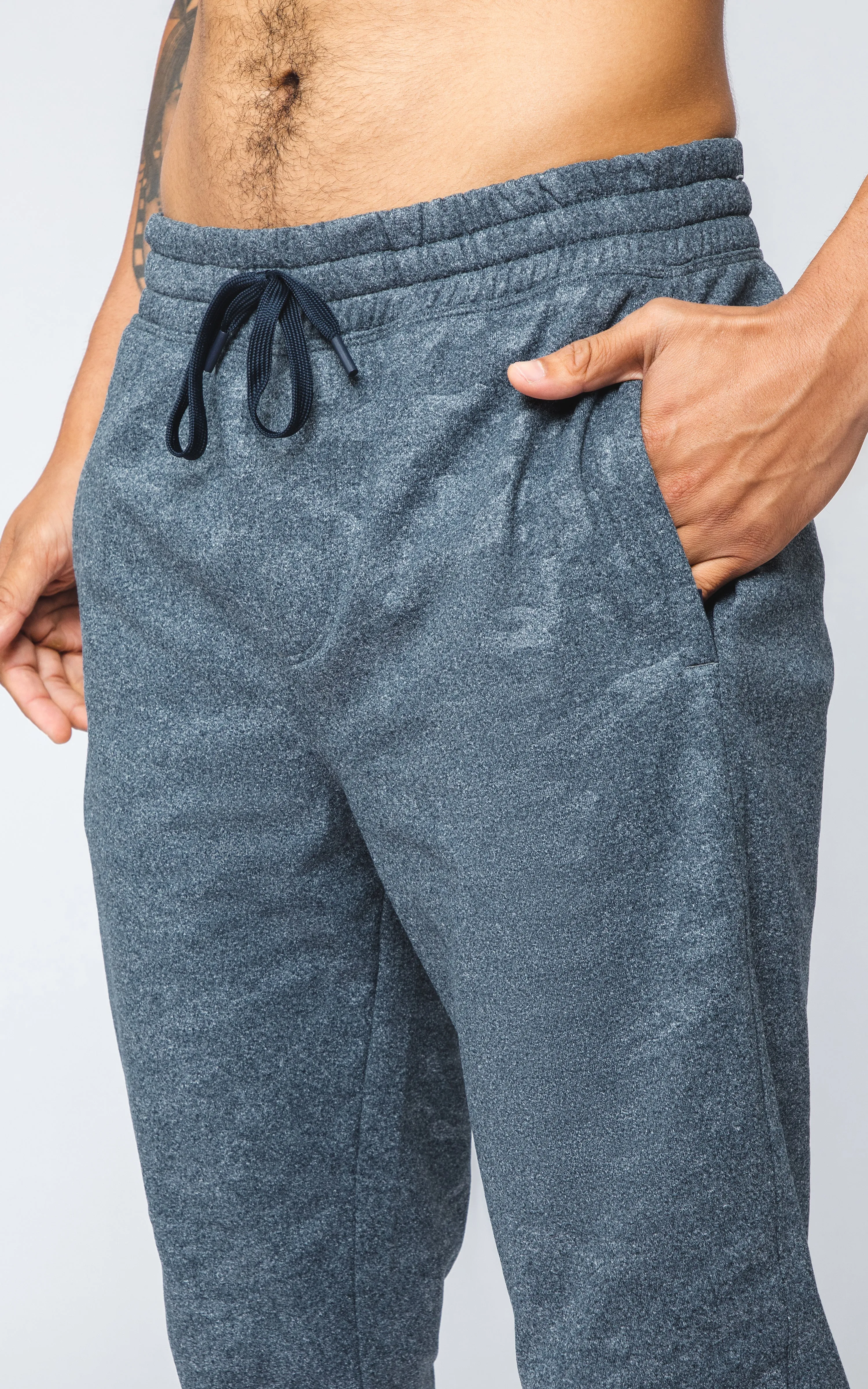 Mens Camo Embossed Hidden Pocket Jogger sold by 90 Degree By Reflex product image thumbnail 4