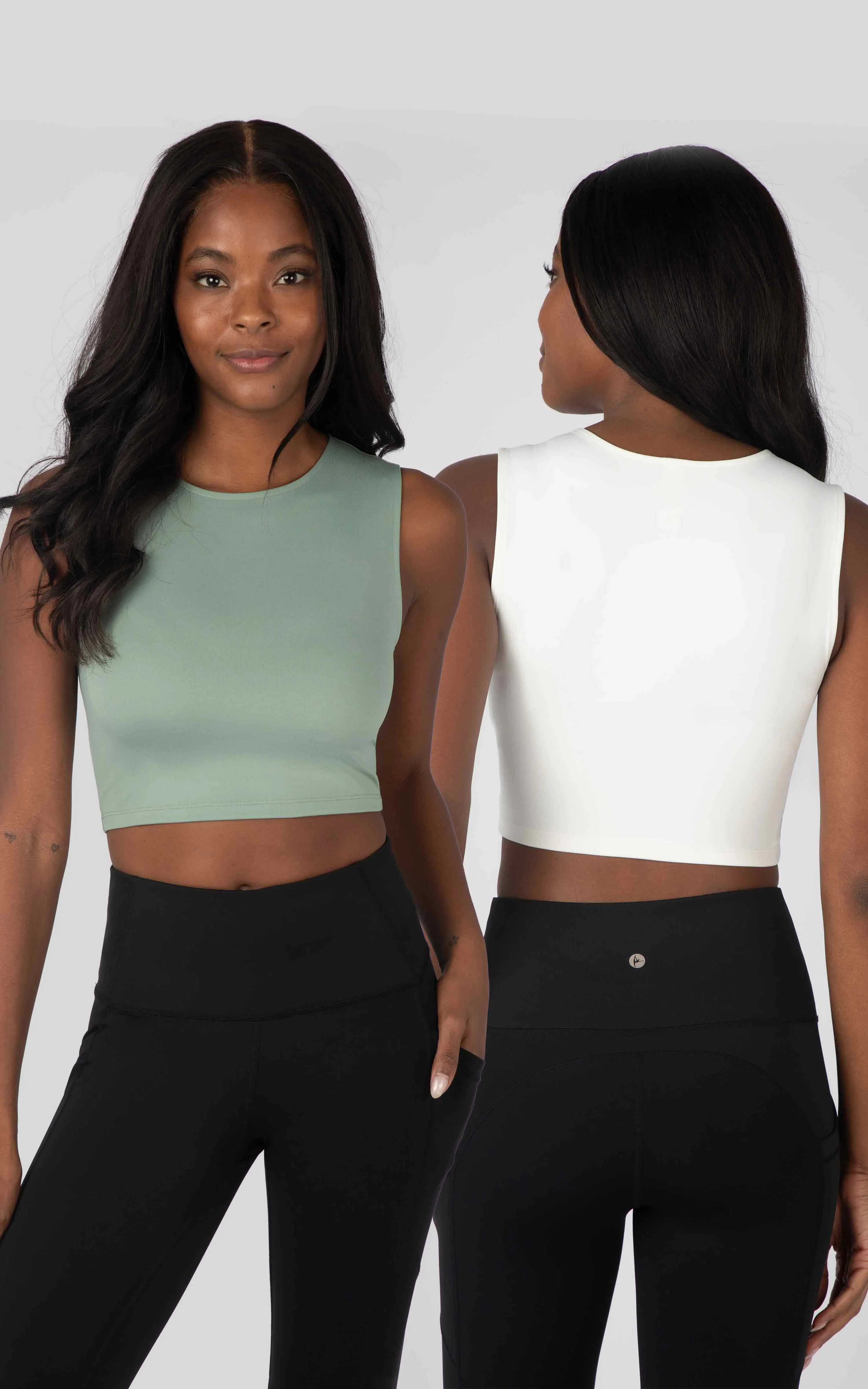 2 PK Fitted Tank Top sold by 90 Degree By Reflex product image thumbnail 2