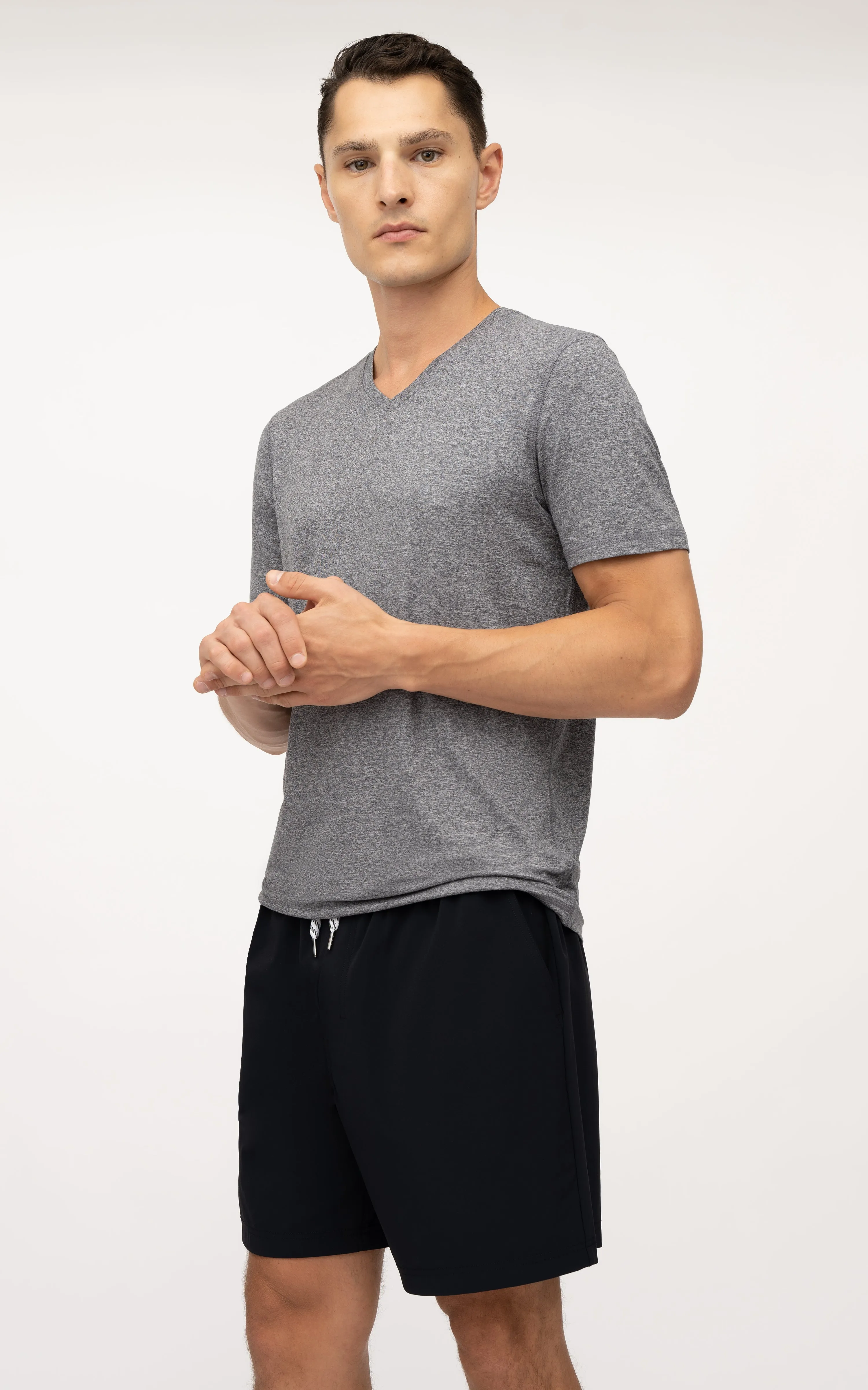 Mens V-Neck Short Sleeve Shirt sold by 90 Degree By Reflex product image thumbnail 5