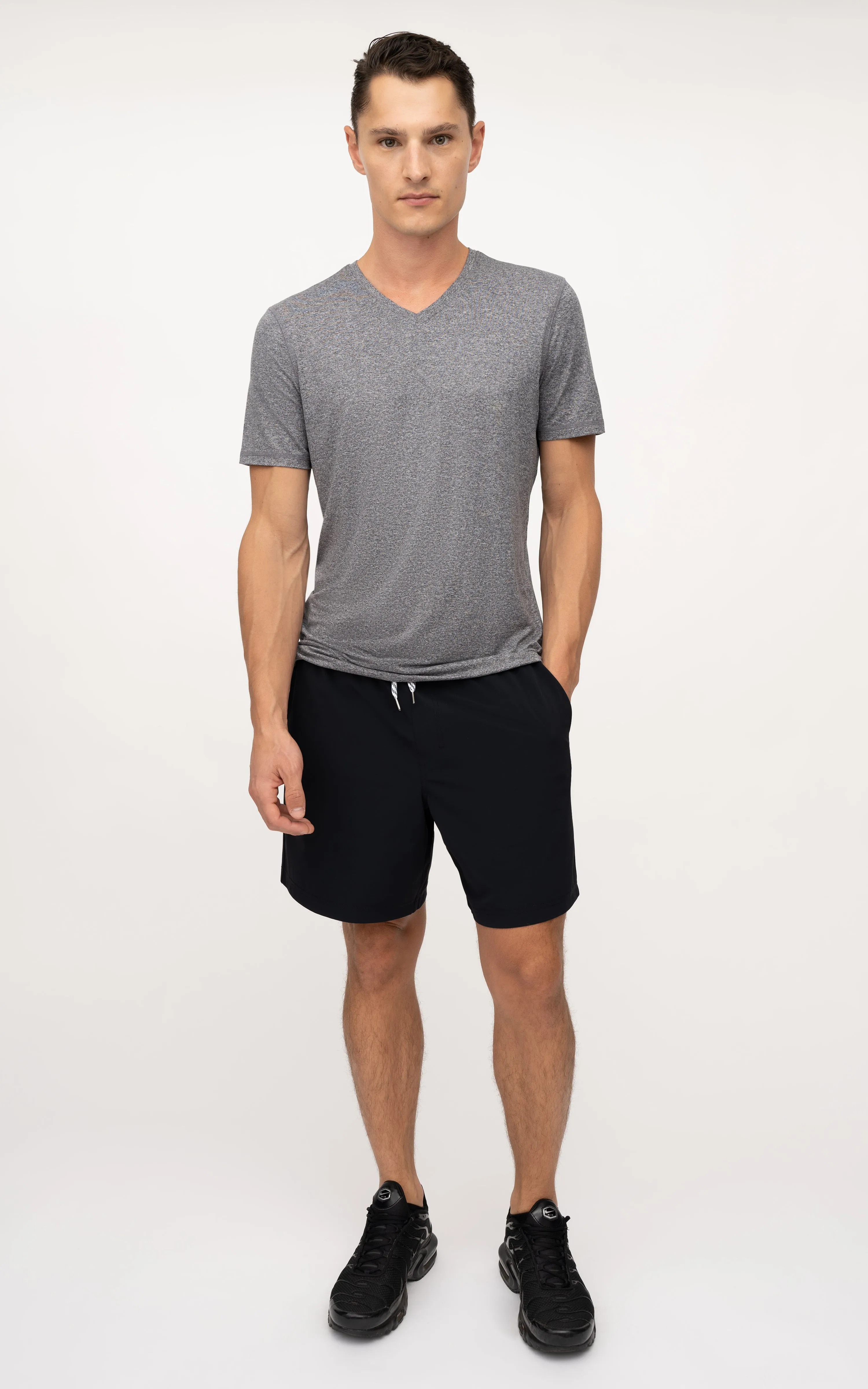 Mens V-Neck Short Sleeve Shirt sold by 90 Degree By Reflex product image thumbnail 4