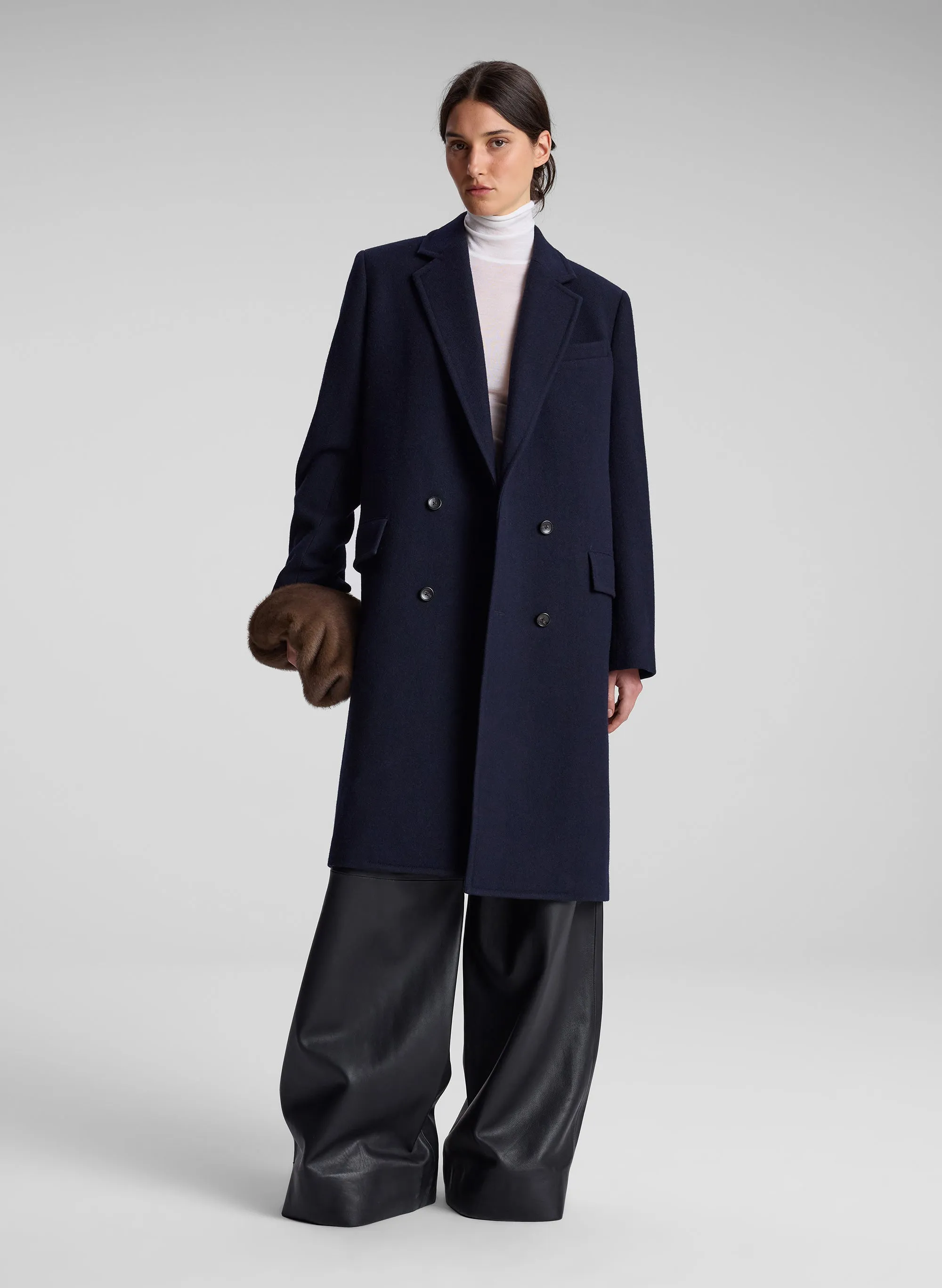 Tanner Oversized Wool Coat sold by A.L.C.