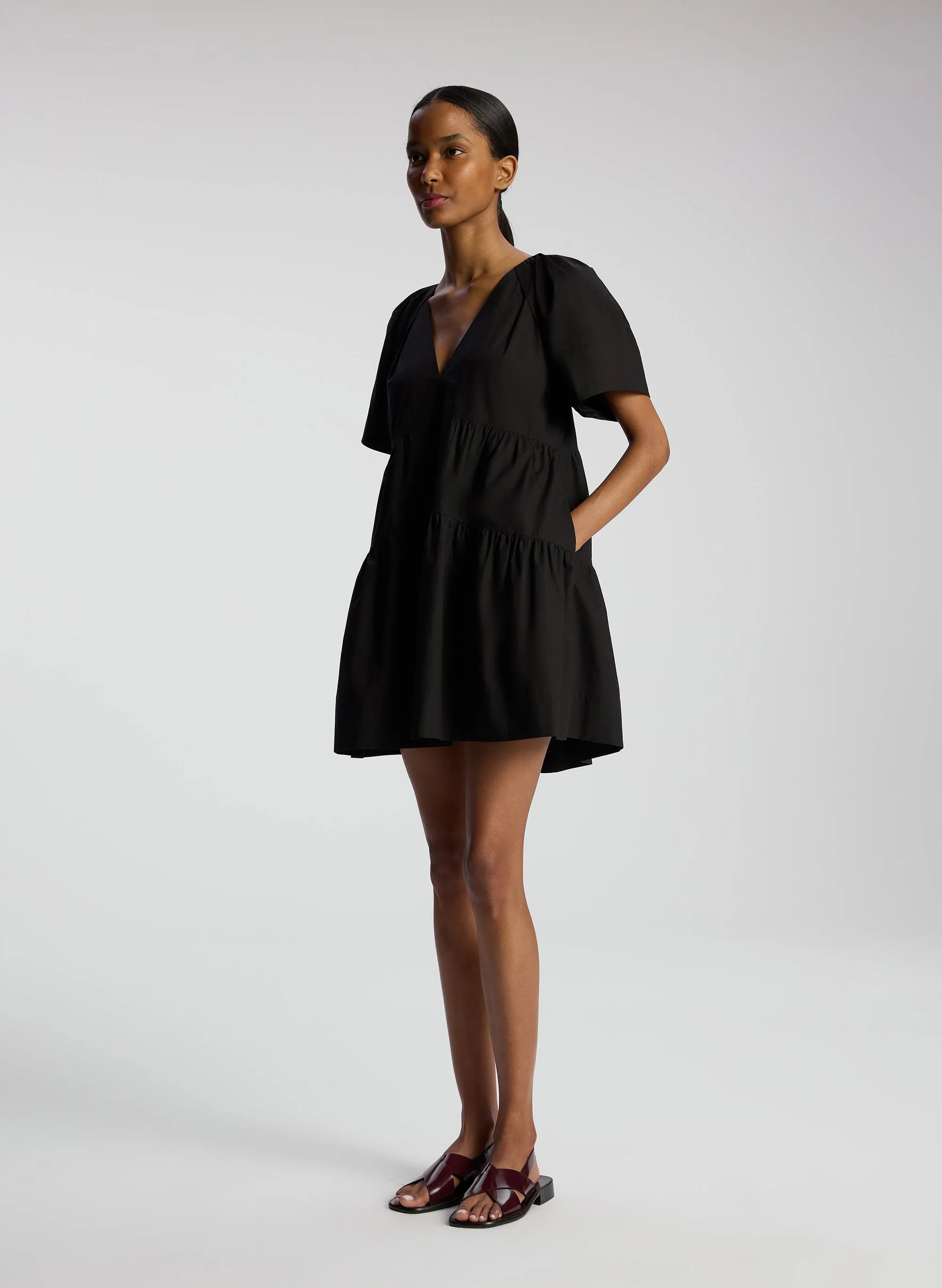 Camila Cotton Mini Dress sold by A.L.C. product image thumbnail 4