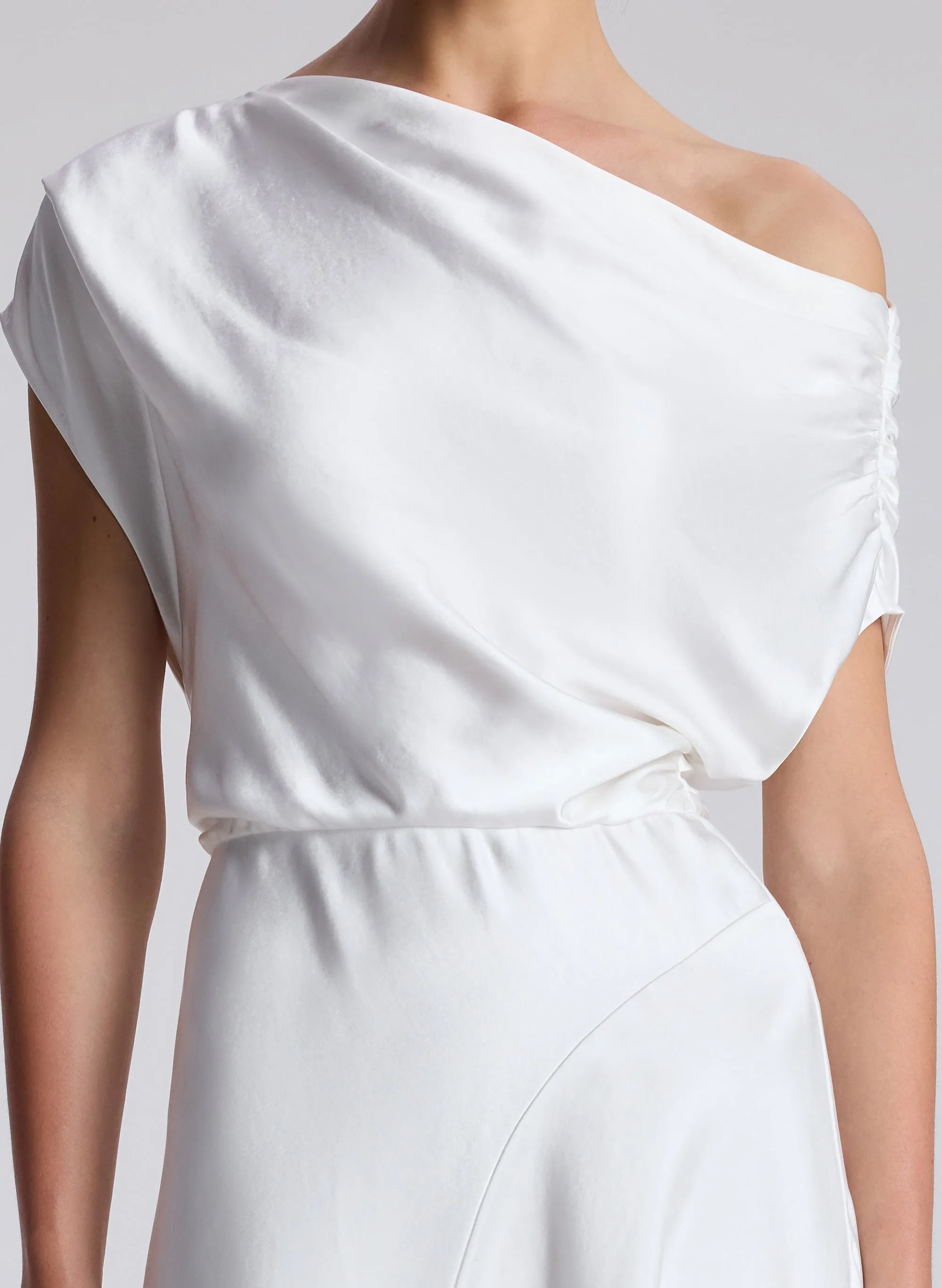 Jasmine Satin Midi Dress sold by A.L.C. product image thumbnail 2