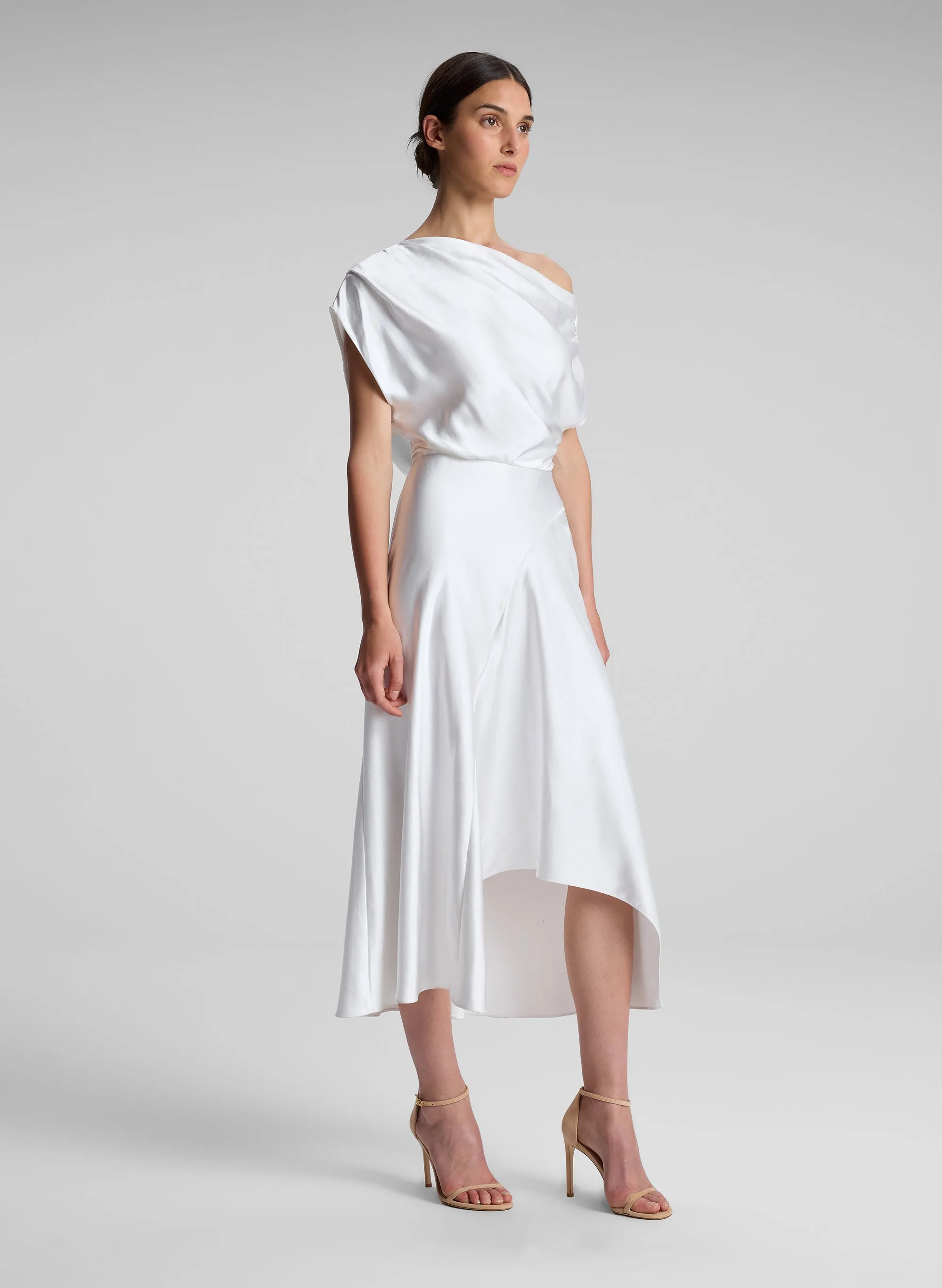 Jasmine Satin Midi Dress sold by A.L.C. product image thumbnail 3
