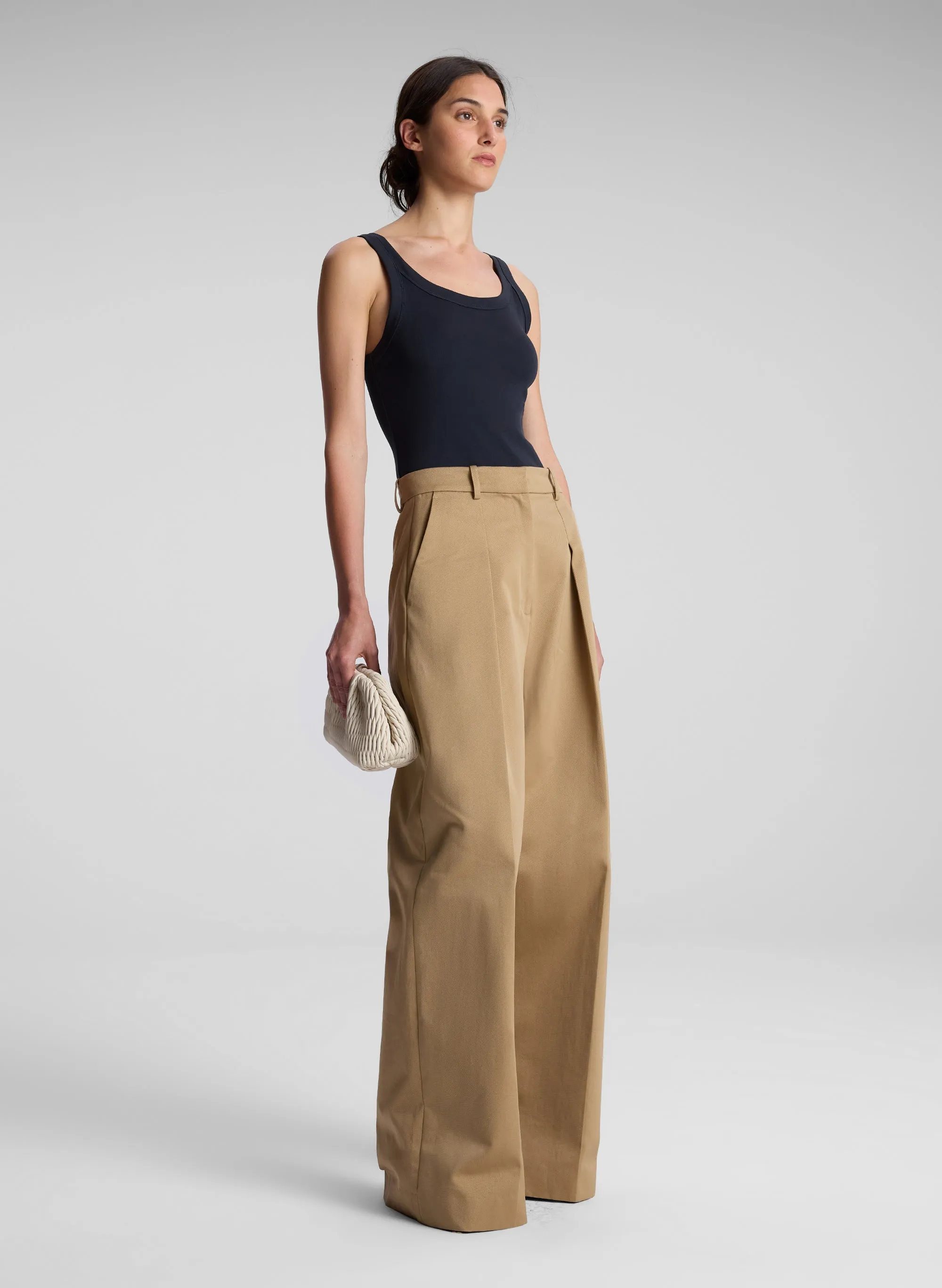 Kai Cotton Rib Tank sold by A.L.C. product image thumbnail 4