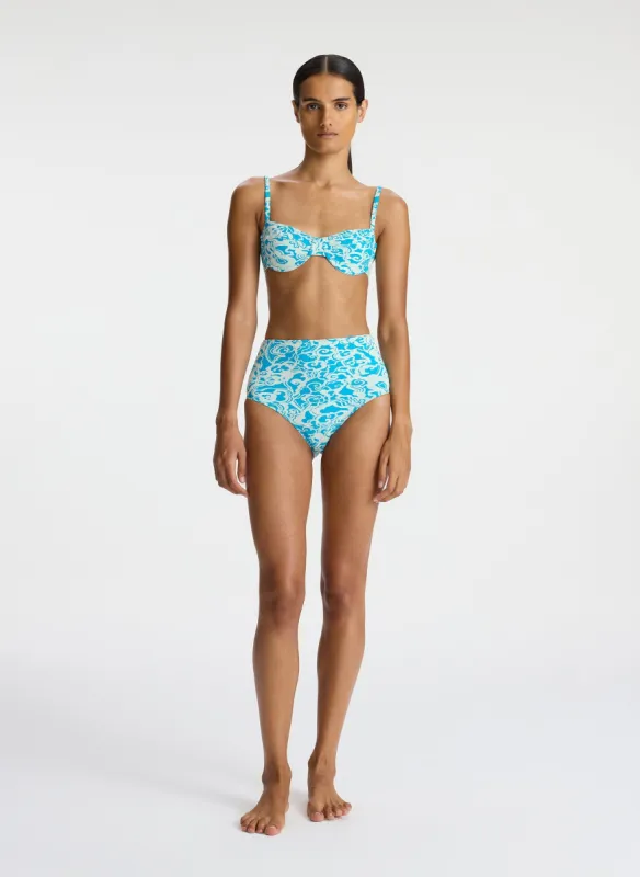 Isla High Waist Bikini Bottom sold by A.L.C.