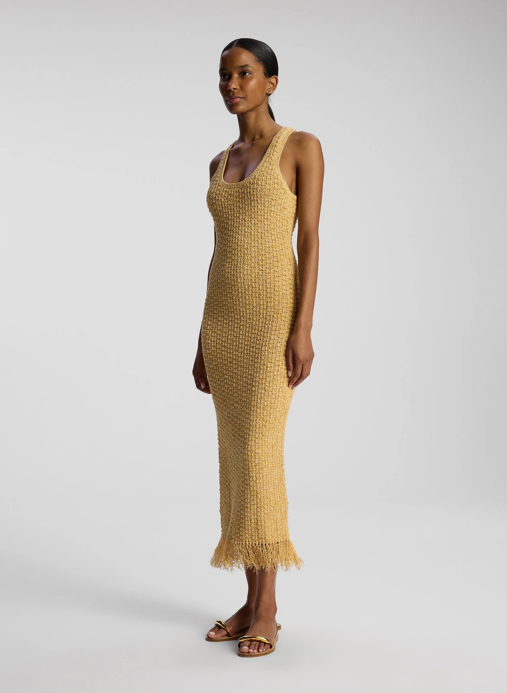 Clementine Bouclé Knit Midi Dress sold by A.L.C. product image thumbnail 4