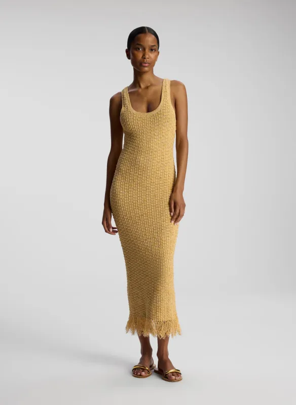 Clementine Bouclé Knit Midi Dress sold by A.L.C.