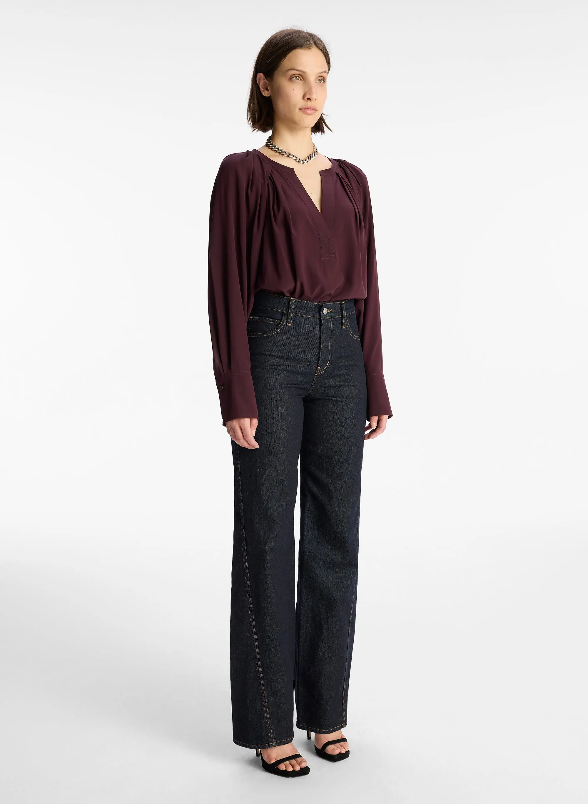 Nomad Silk Top sold by A.L.C. product image thumbnail 5