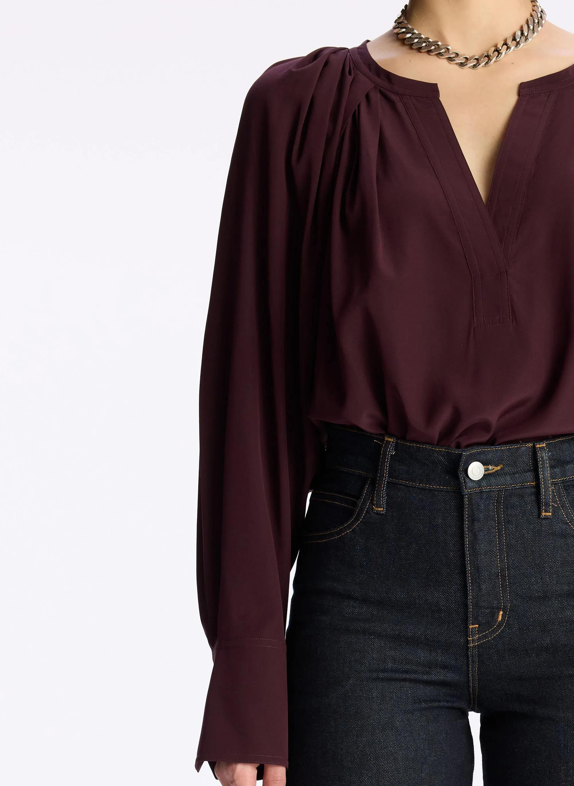 Nomad Silk Top sold by A.L.C. product image thumbnail 3