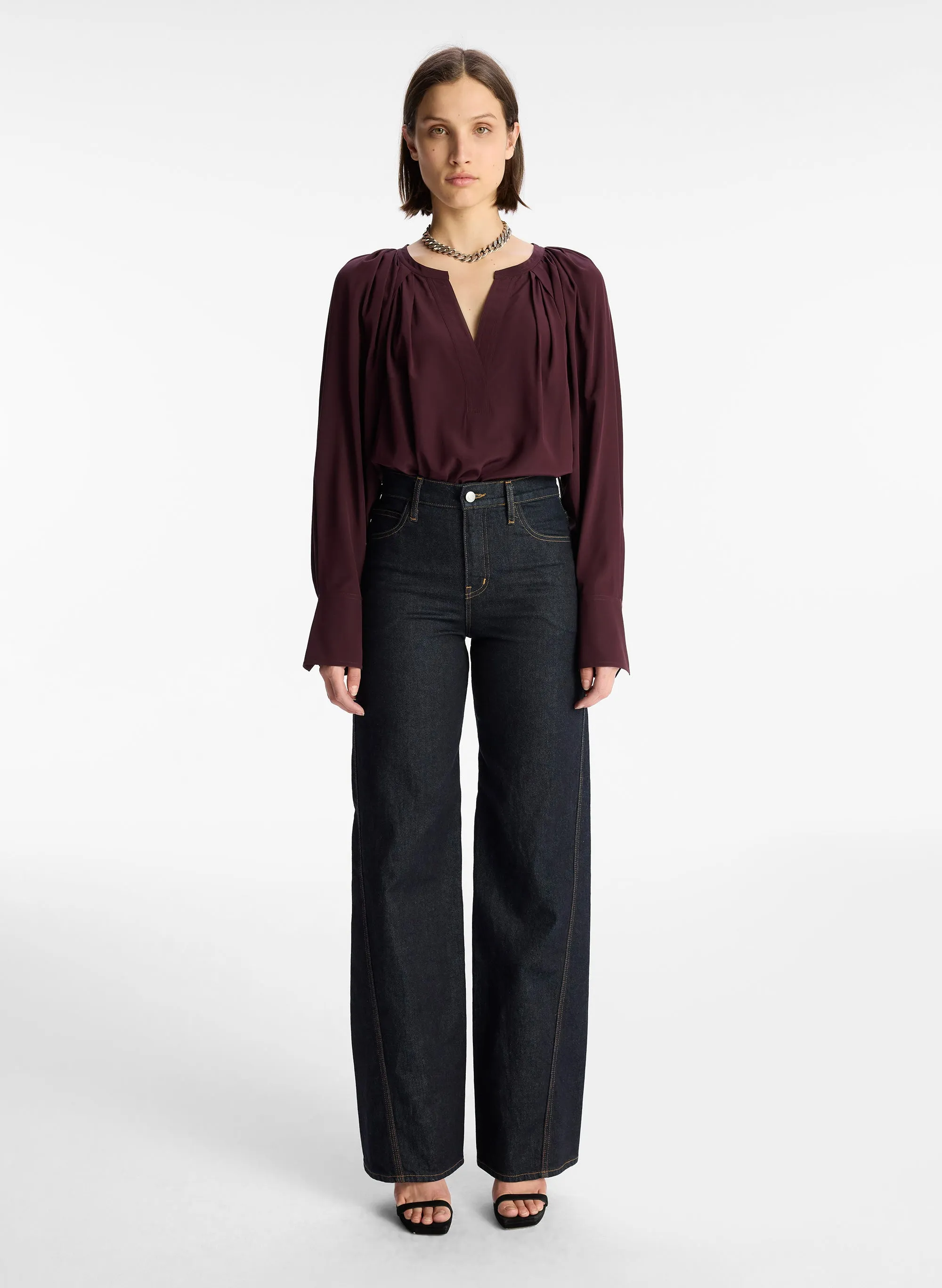 Nomad Silk Top sold by A.L.C. product image thumbnail 2