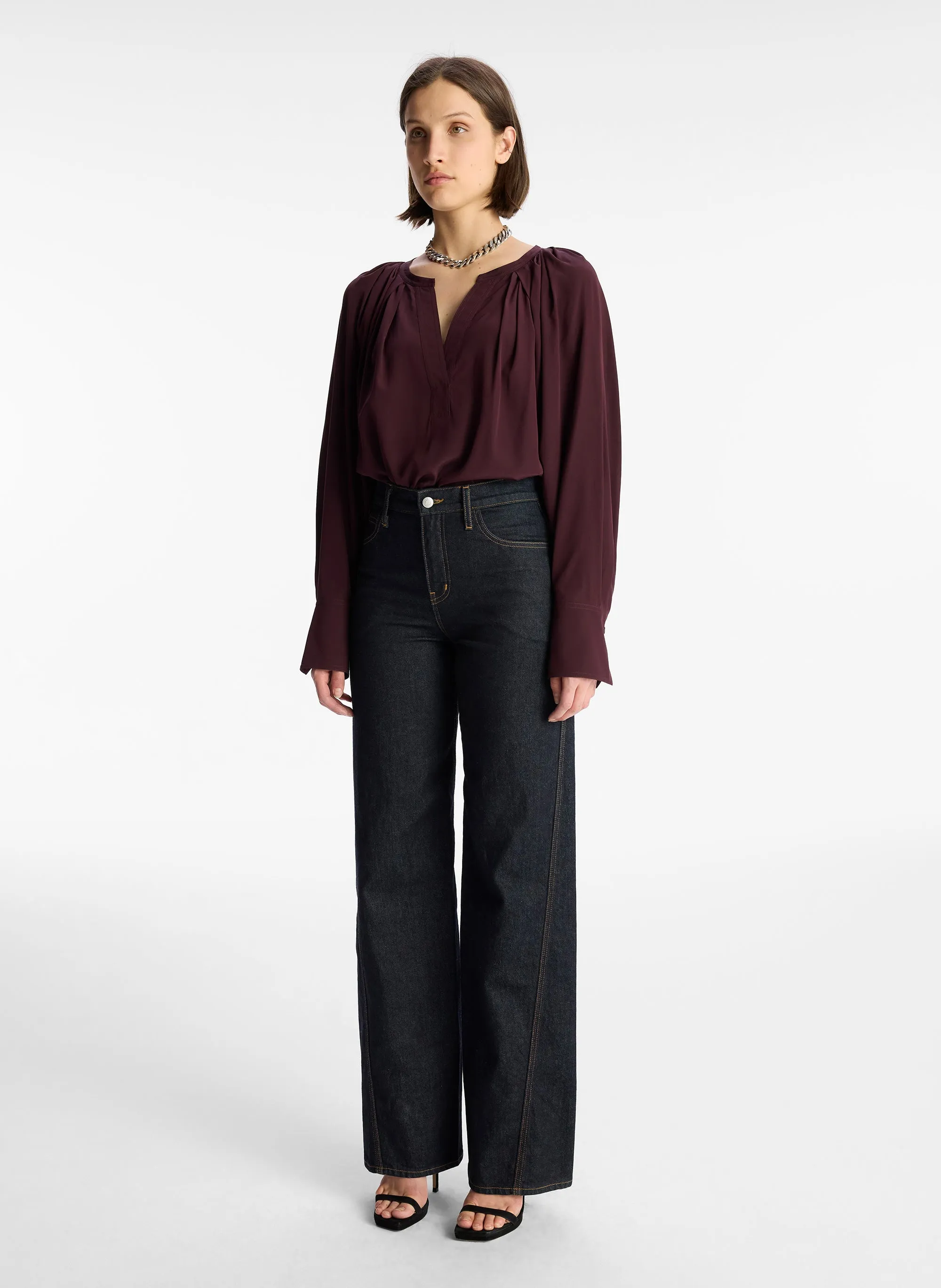 Nomad Silk Top sold by A.L.C. product image thumbnail 4