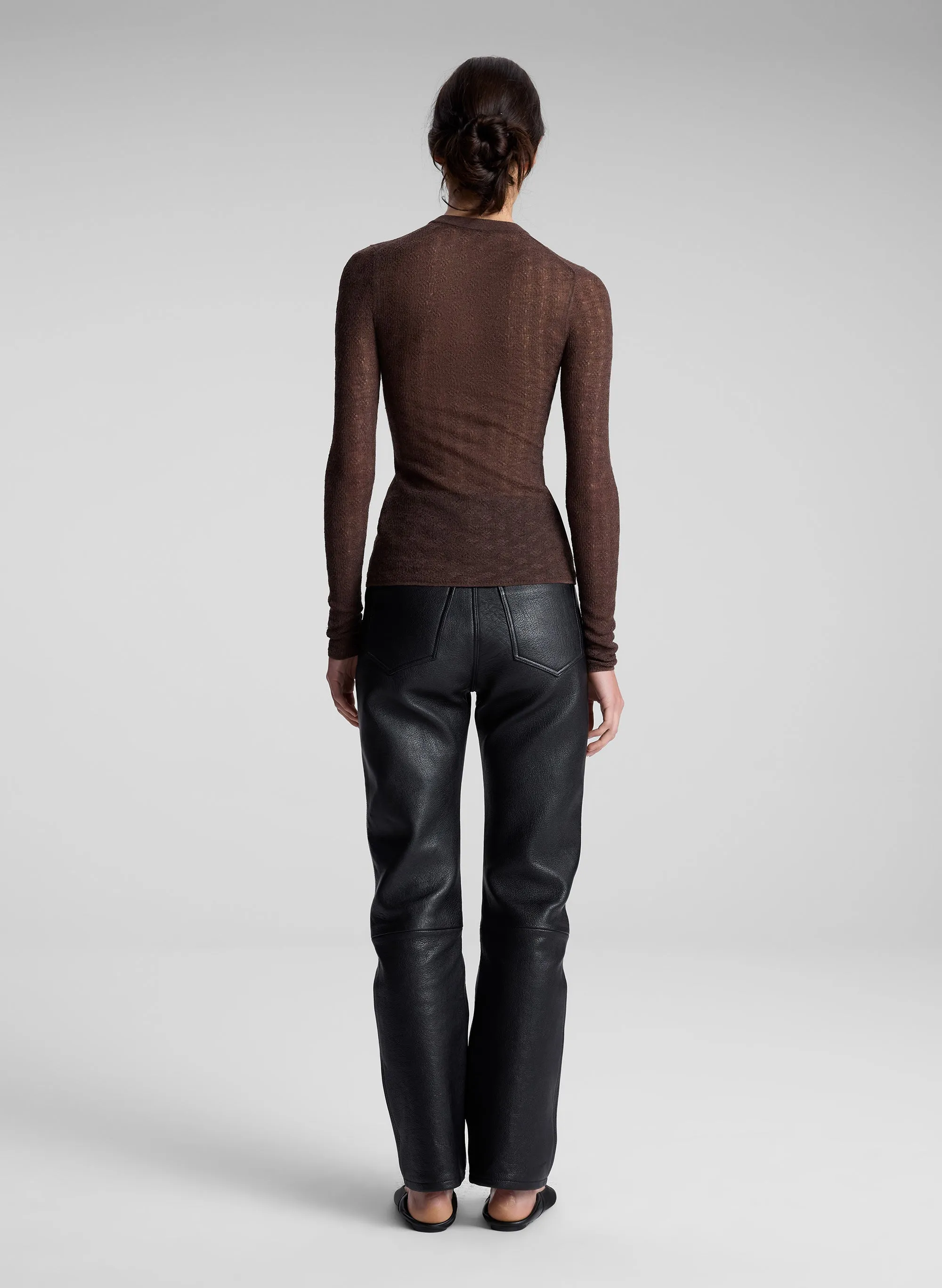 Marley Alpaca Cardigan sold by A.L.C. product image thumbnail 5