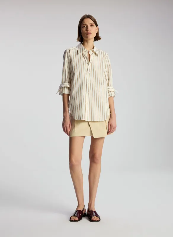 Aiden Striped Cotton Shirt sold by A.L.C.