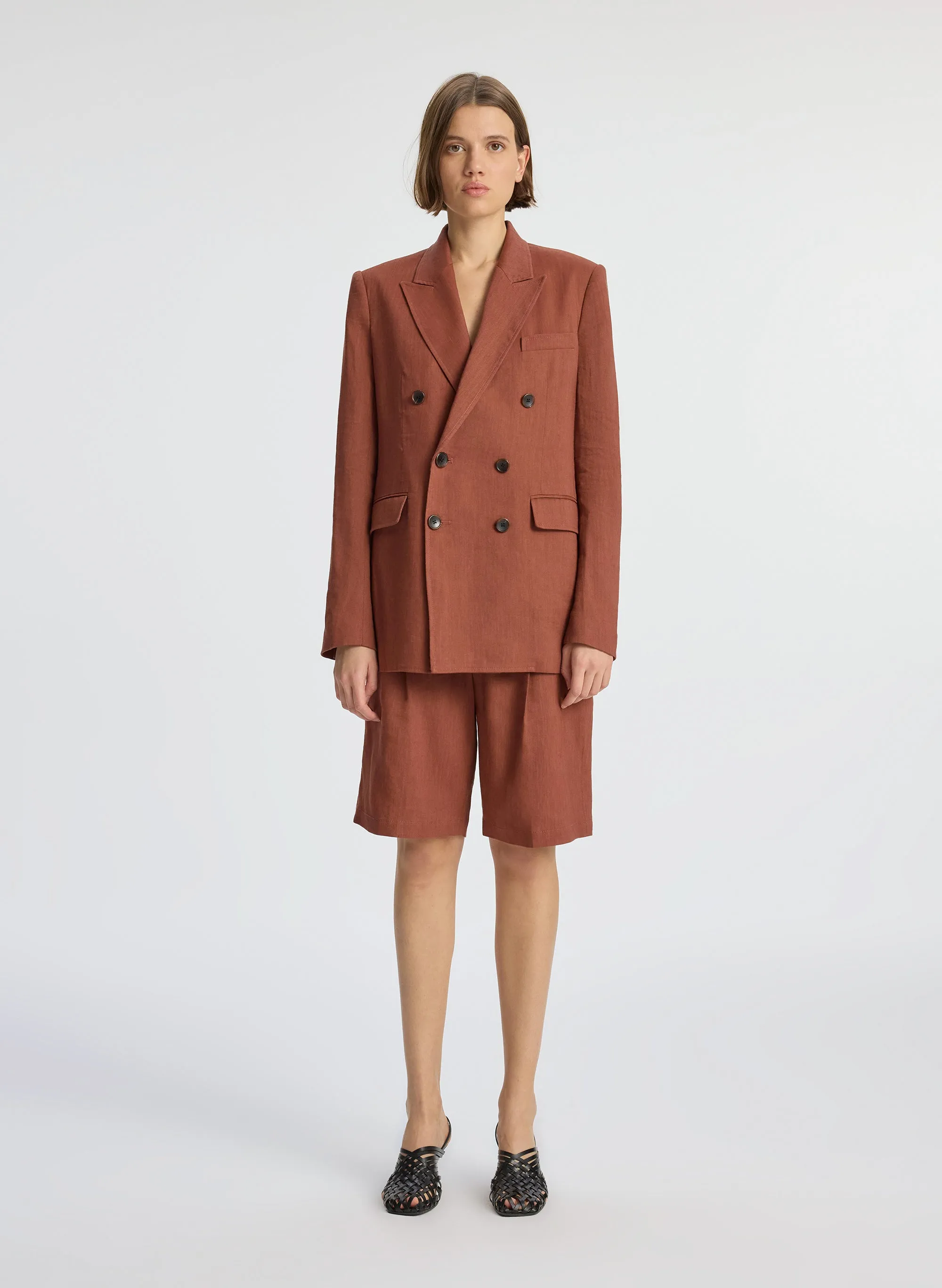 Declan Linen Jacket sold by A.L.C. product image thumbnail 3