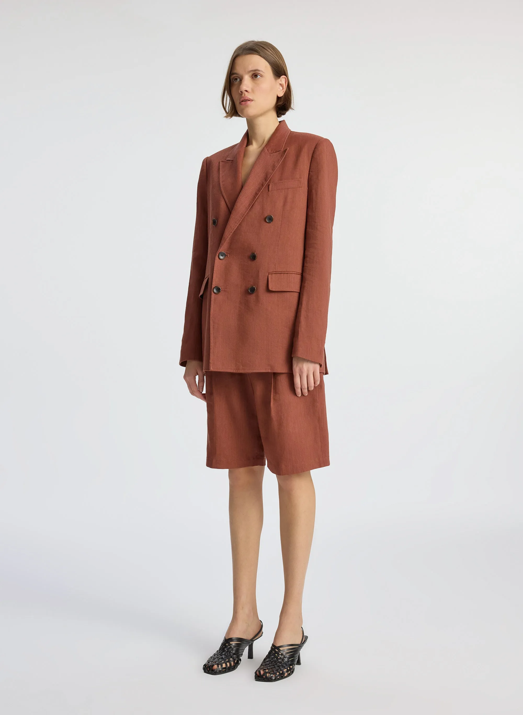 Declan Linen Jacket sold by A.L.C. product image thumbnail 5