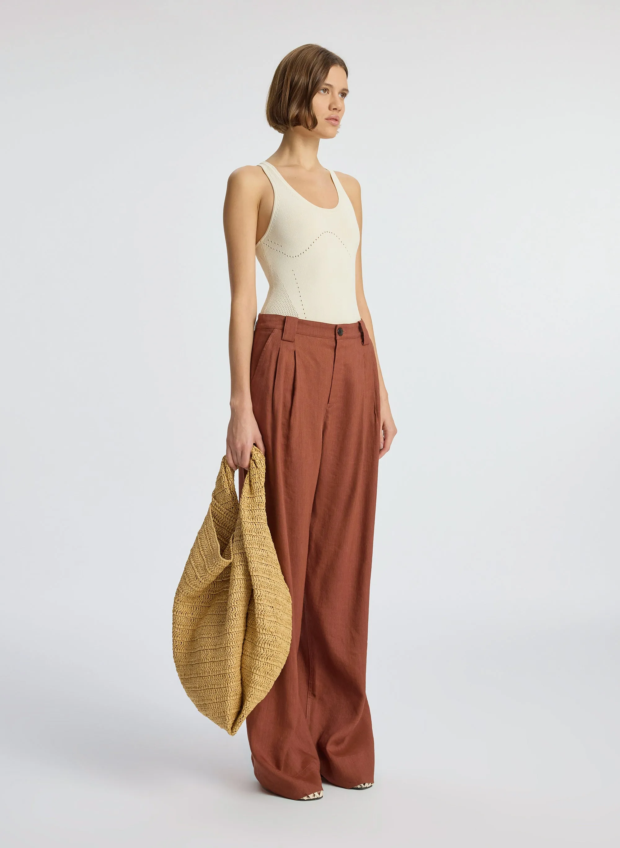 Tommy II Linen Pant sold by A.L.C. product image thumbnail 3