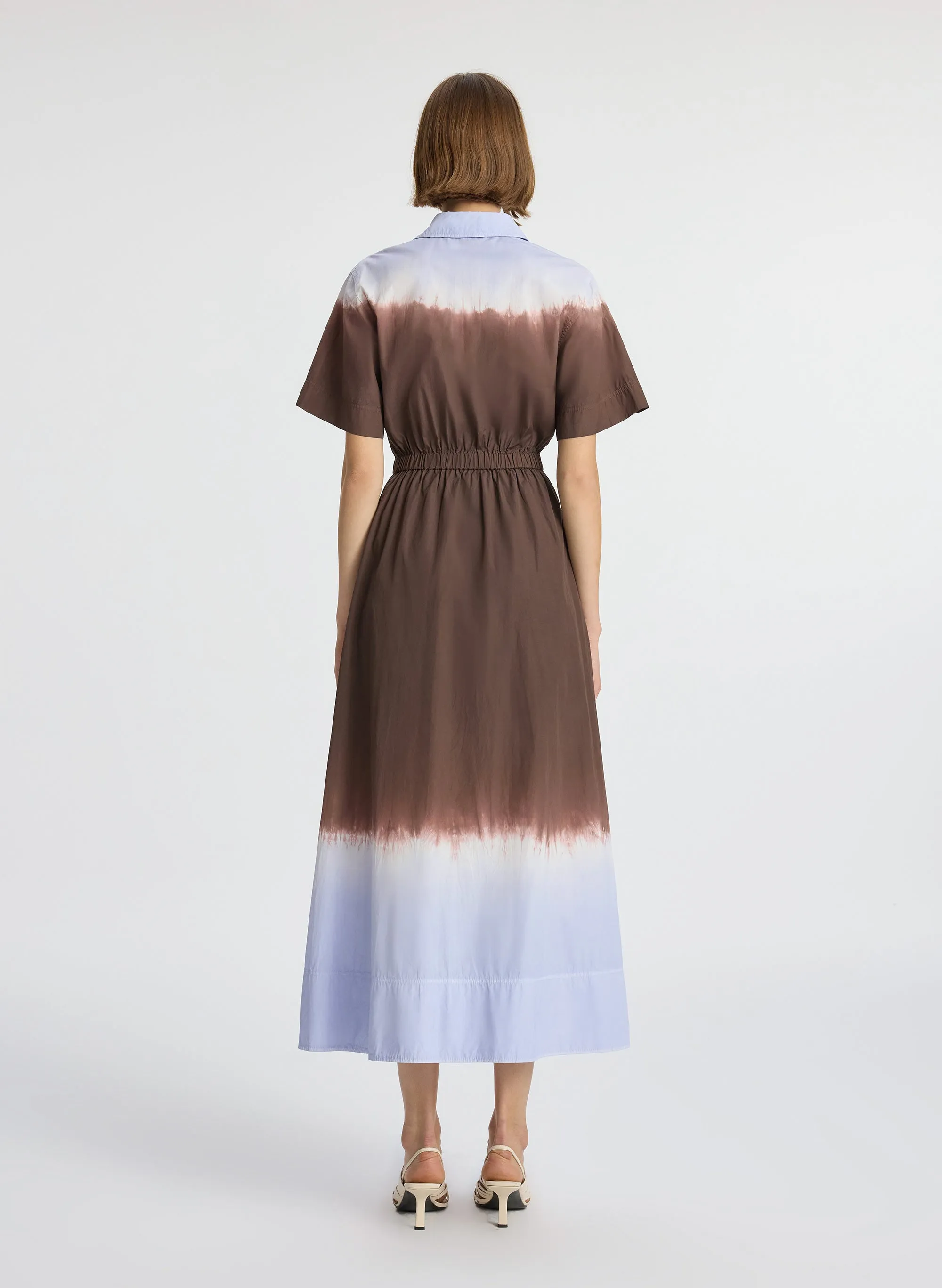 Demi Dip Dye Shirtdress sold by A.L.C. product image thumbnail 5