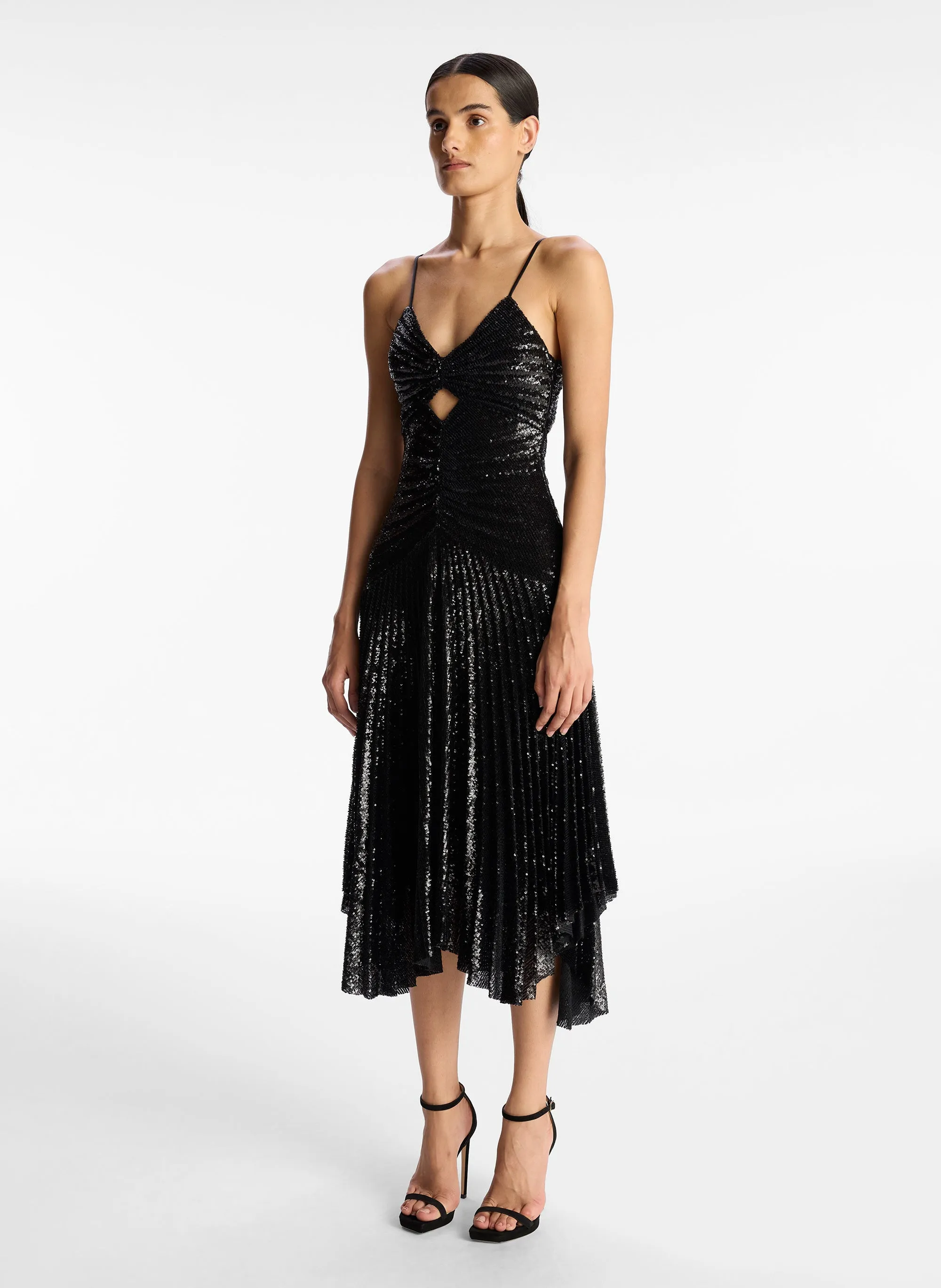 Lou Sequin Midi Dress sold by A.L.C. product image thumbnail 3