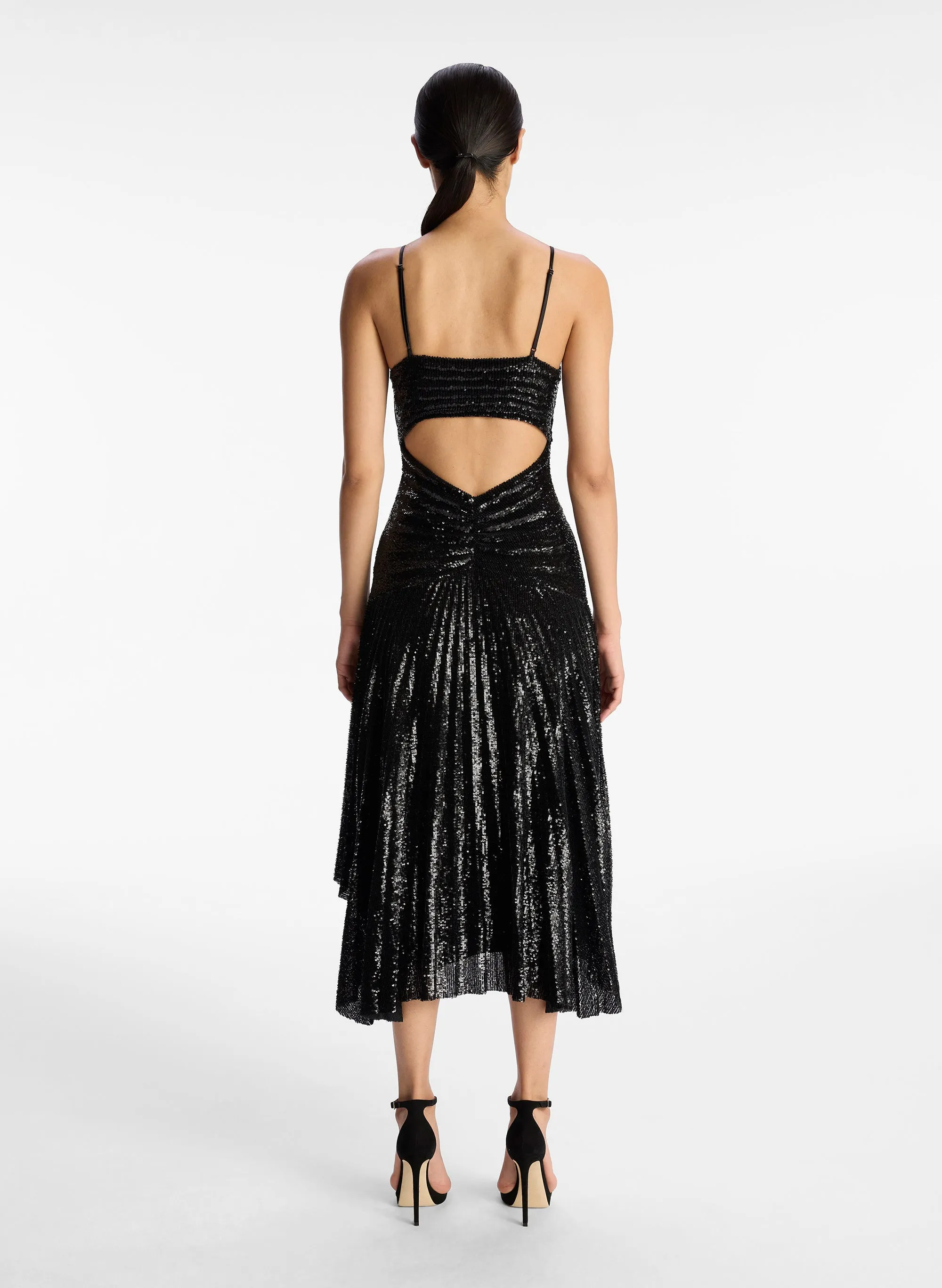 Lou Sequin Midi Dress sold by A.L.C. product image thumbnail 5