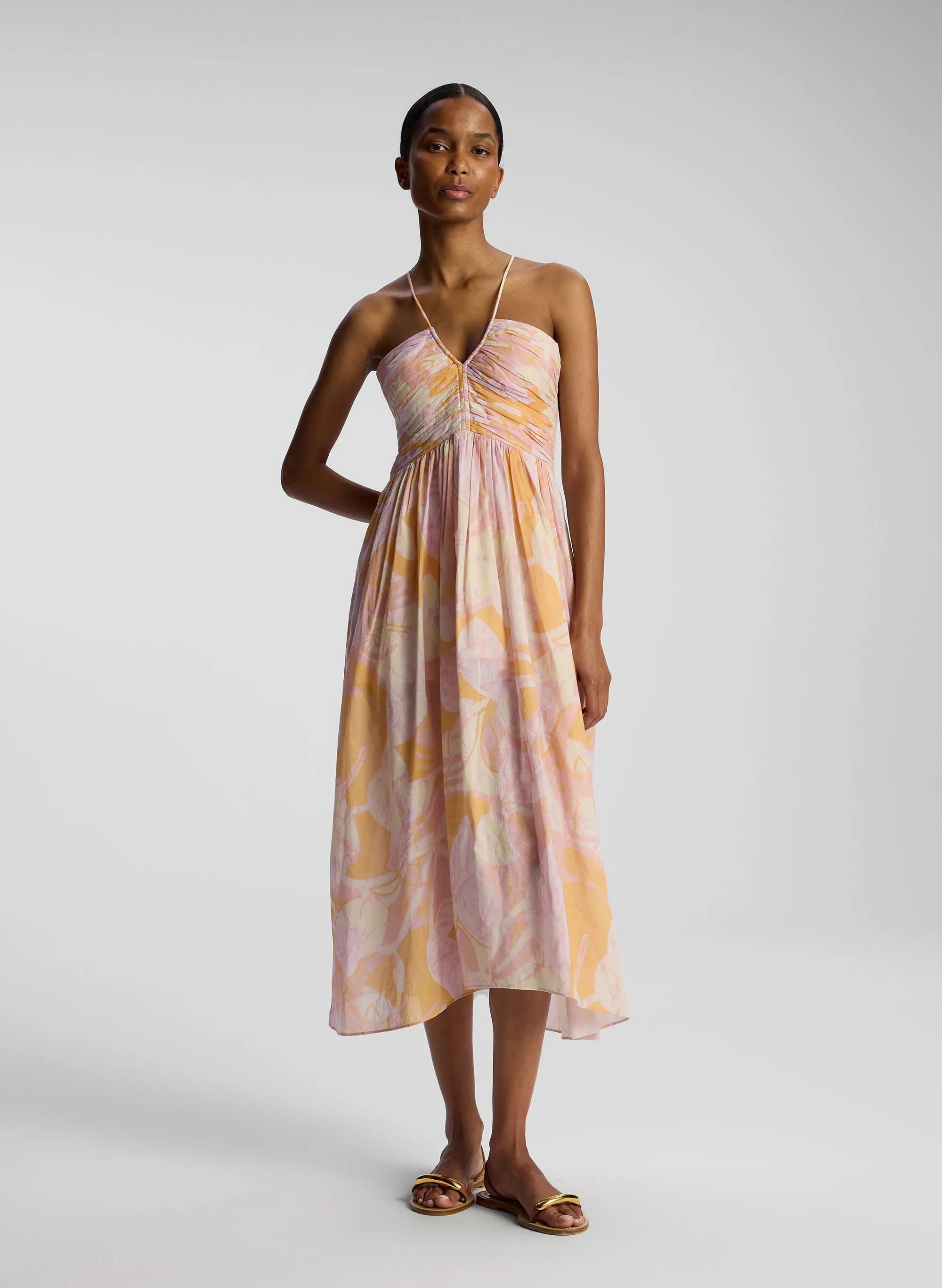 Rumi Cotton Midi Dress sold by A.L.C.