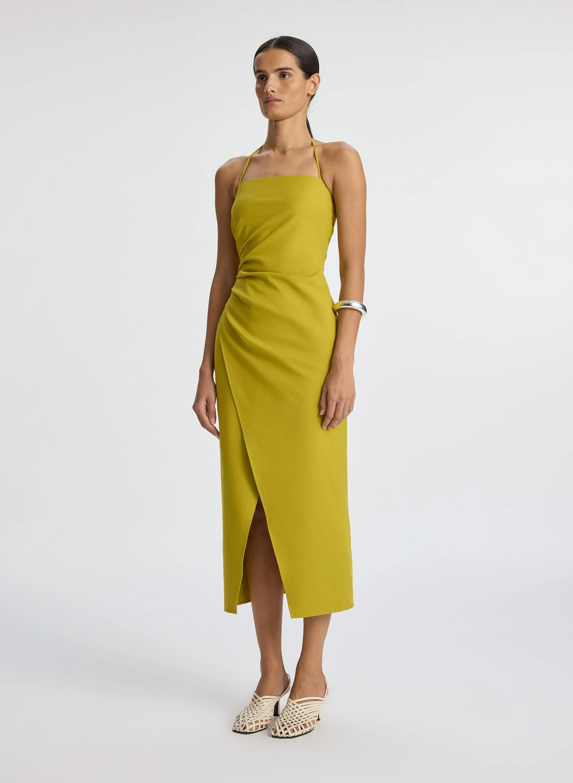 Charlotte Cotton Midi Dress sold by A.L.C. product image thumbnail 3