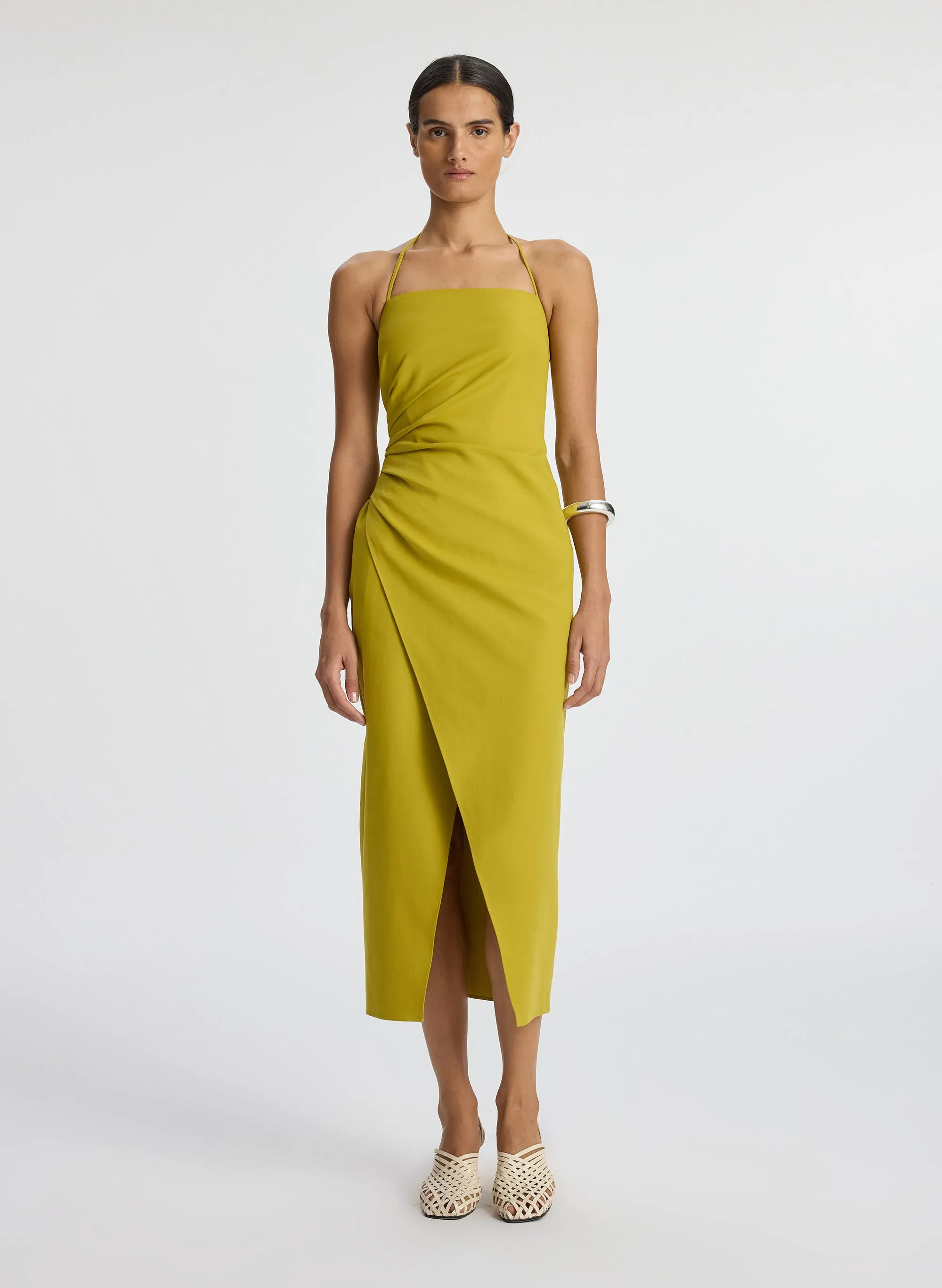 Charlotte Cotton Midi Dress sold by A.L.C.