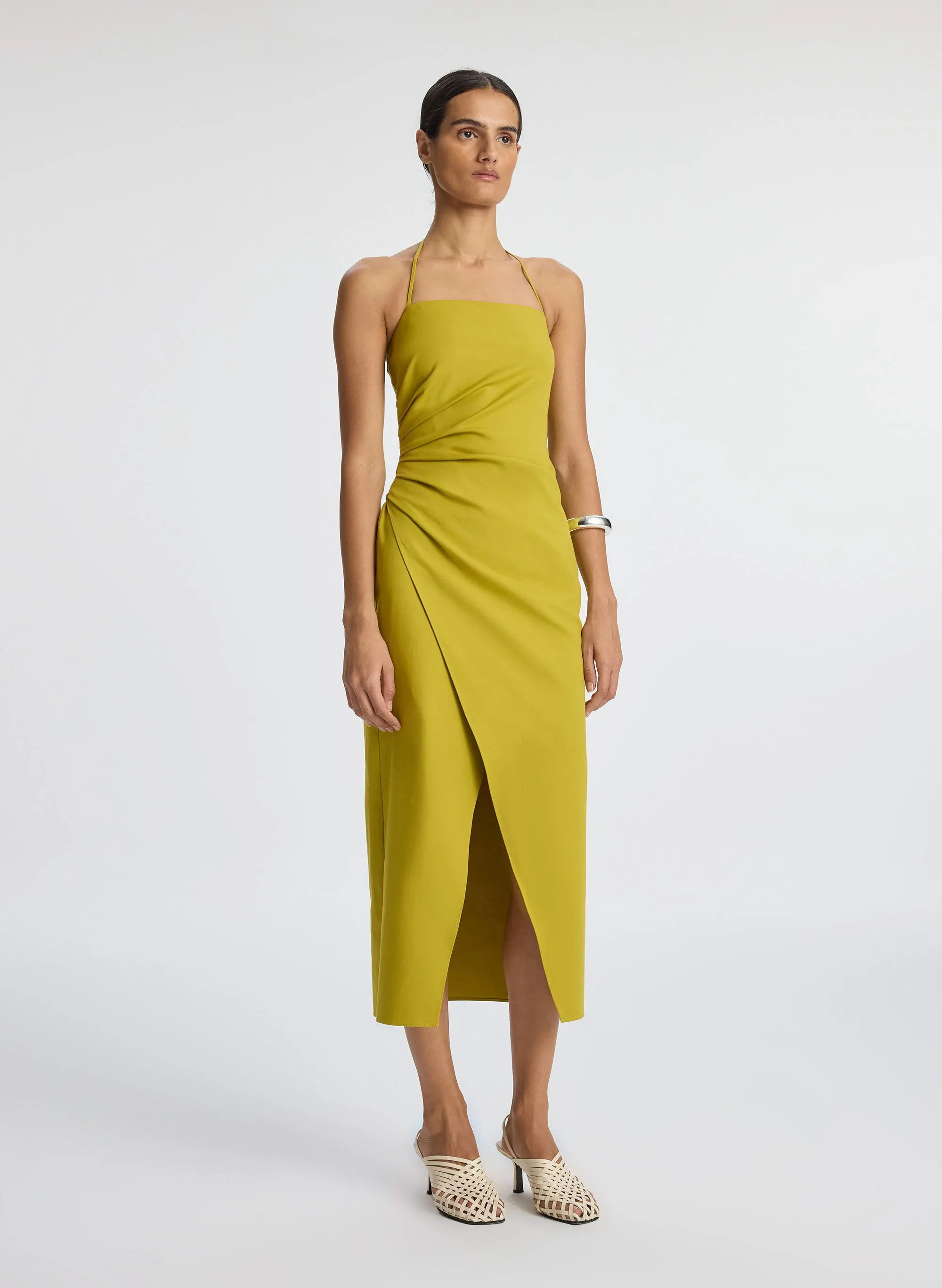 Charlotte Cotton Midi Dress sold by A.L.C. product image thumbnail 4