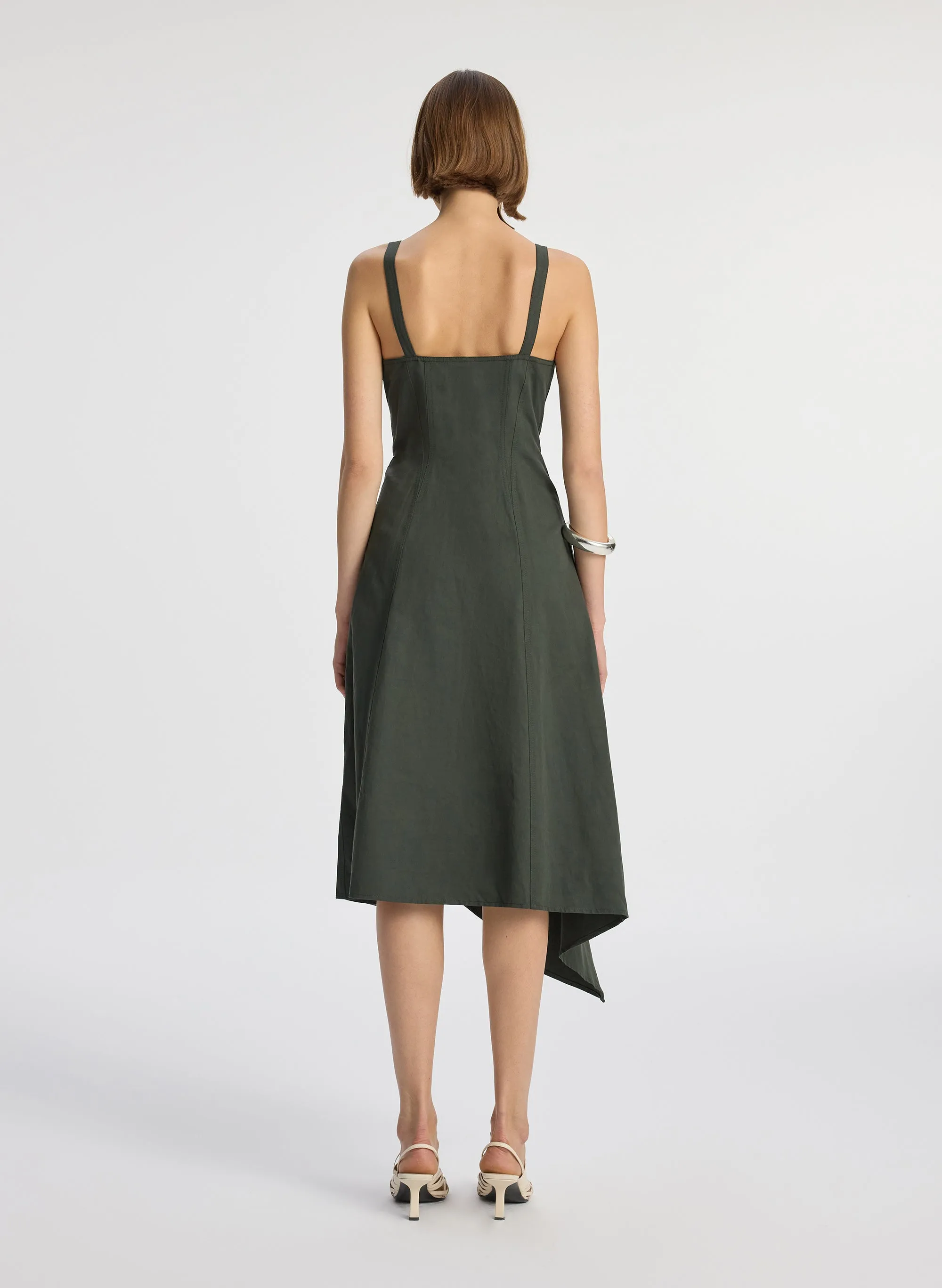 Scarlett Cotton Midi Dress sold by A.L.C. product image thumbnail 5