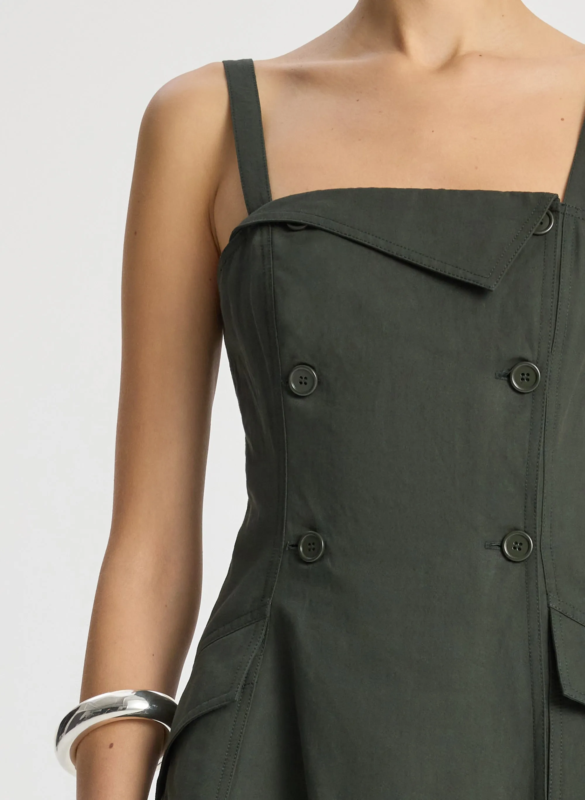 Scarlett Cotton Midi Dress sold by A.L.C. product image thumbnail 2