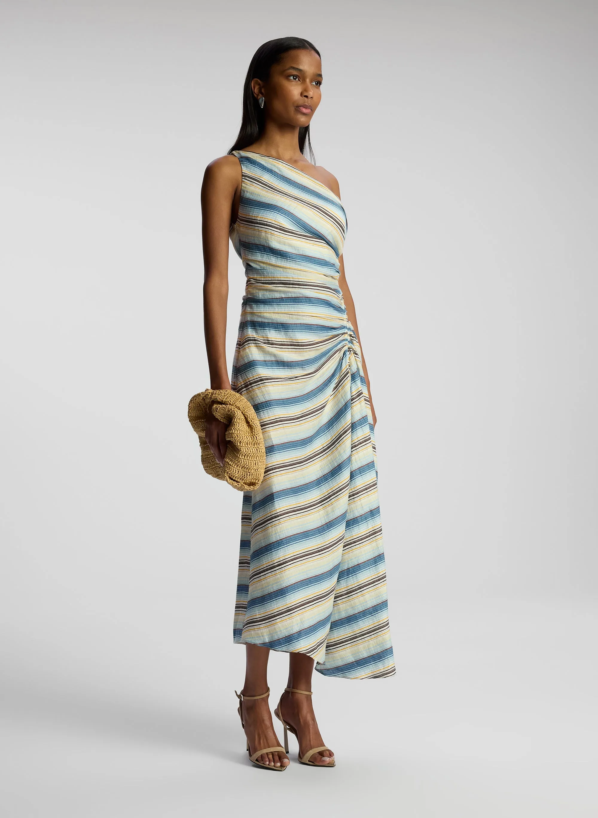 Carolyn Linen Midi Dress sold by A.L.C. product image thumbnail 3