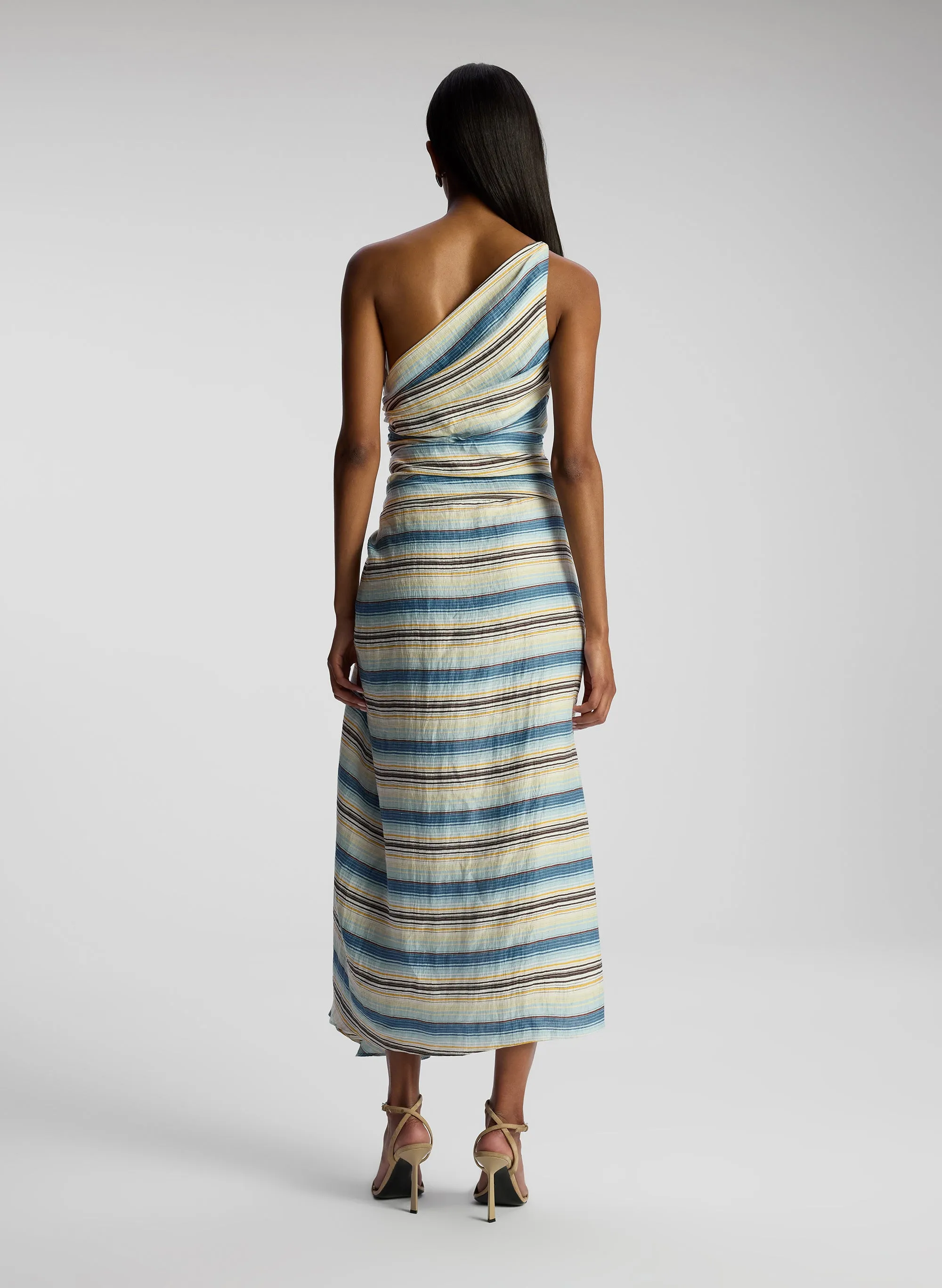 Carolyn Linen Midi Dress sold by A.L.C. product image thumbnail 5