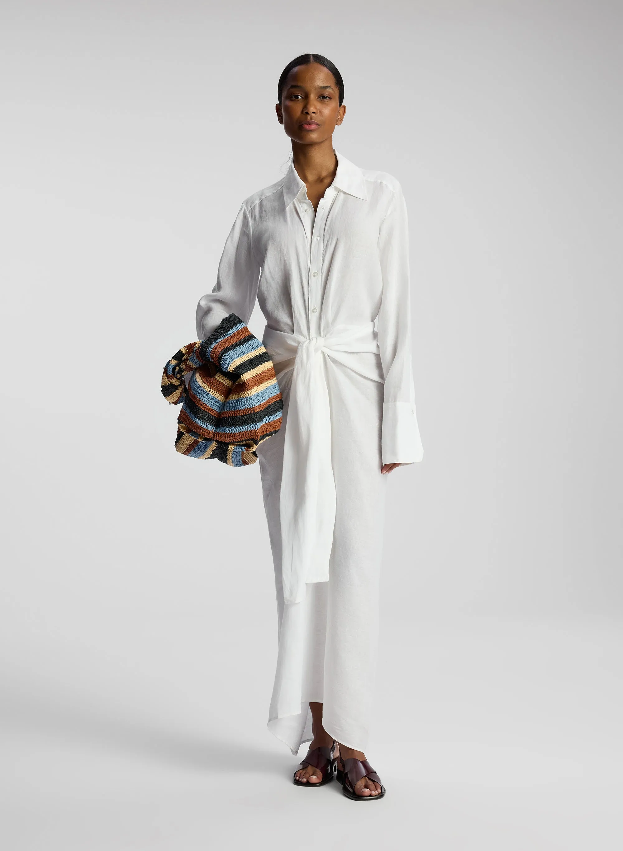 Gia Striped Raffia Bag sold by A.L.C. product image thumbnail 2