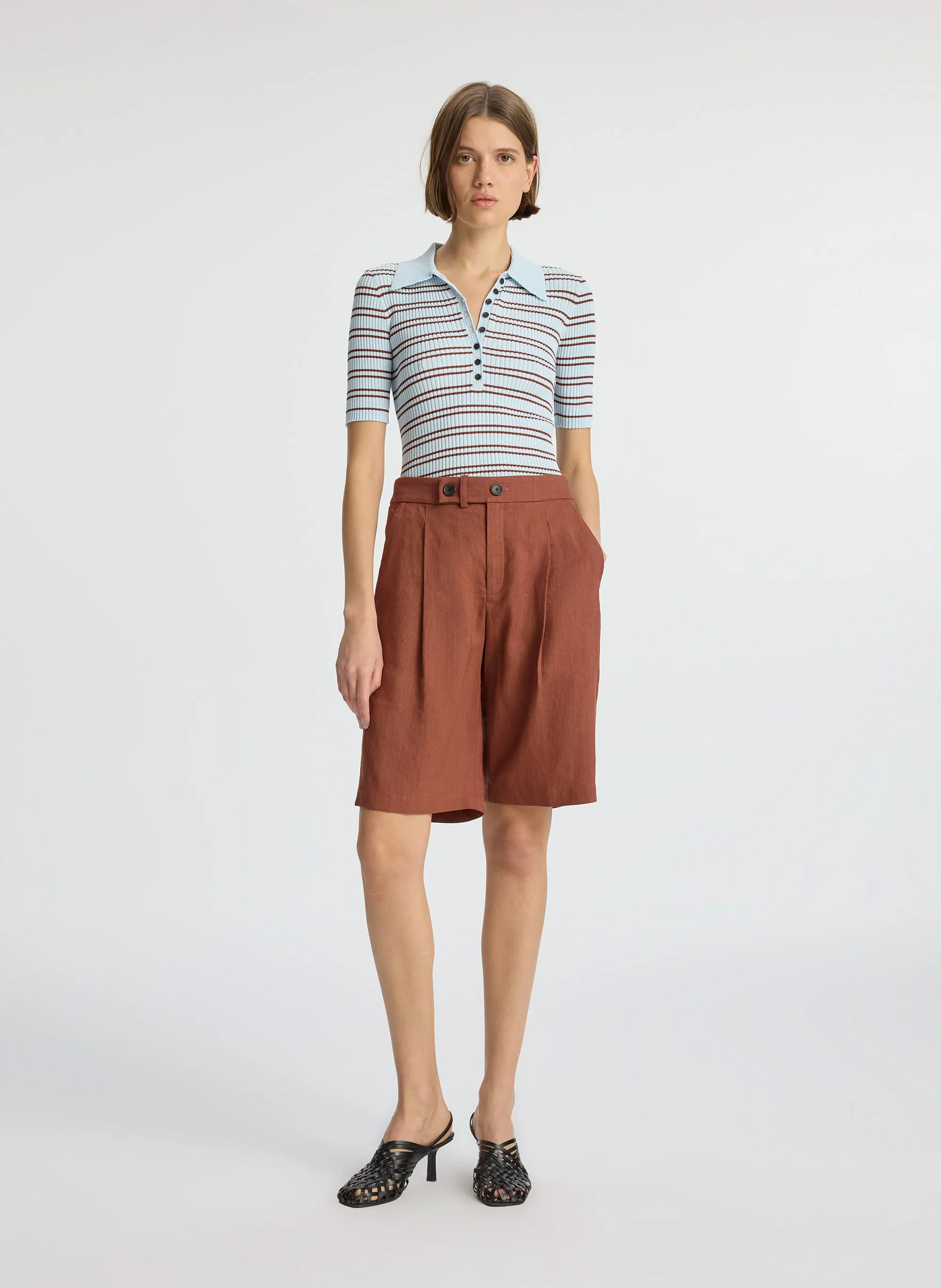 Sydney Ribbed Top sold by A.L.C. product image thumbnail 3