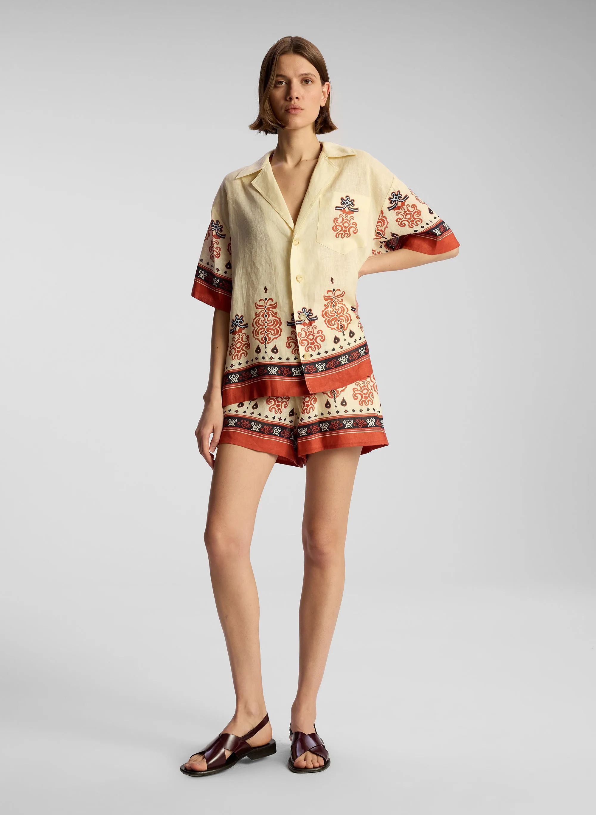 Sullivan Linen Top sold by A.L.C. product image thumbnail 5