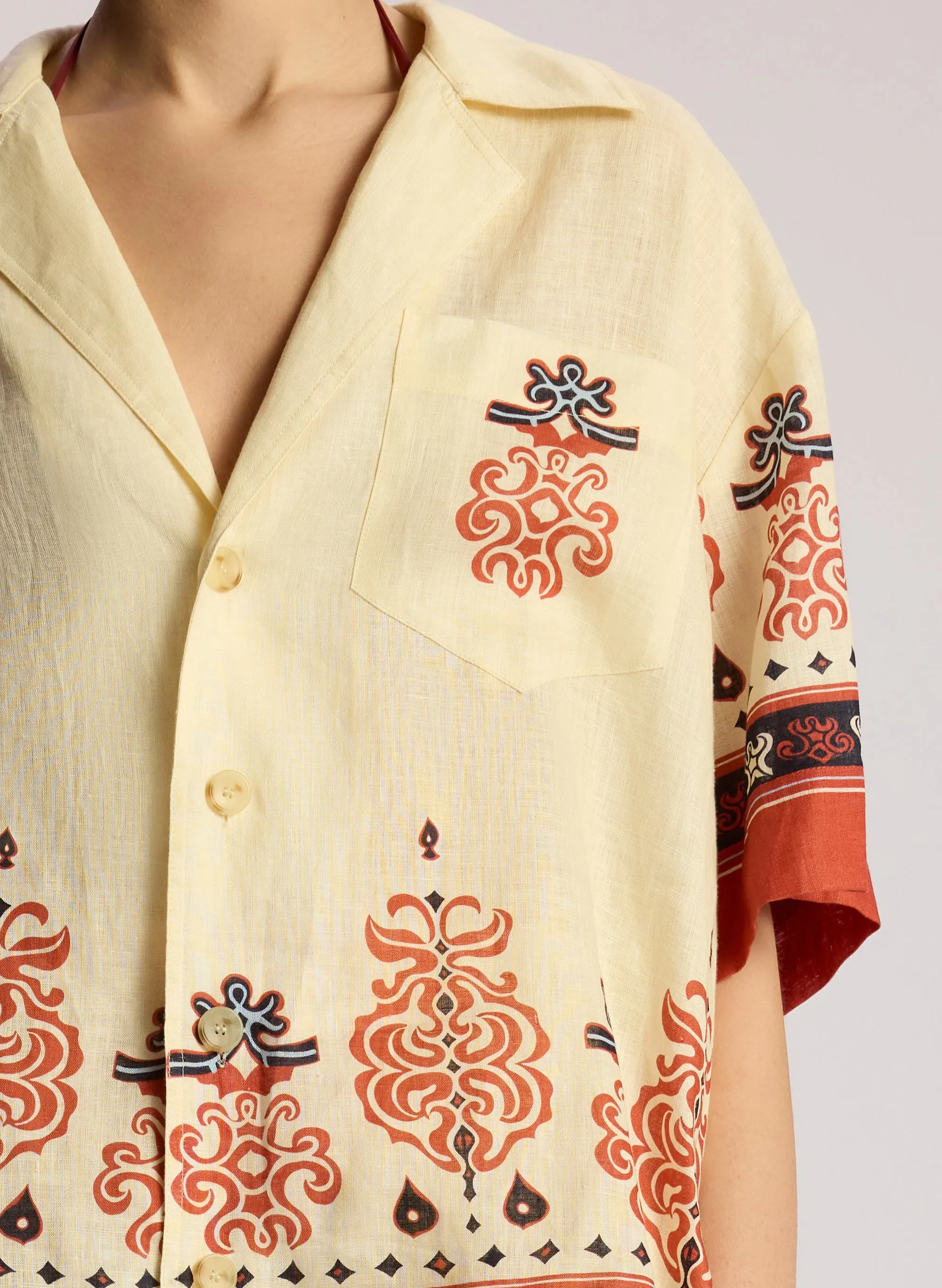 Sullivan Linen Top sold by A.L.C. product image thumbnail 2