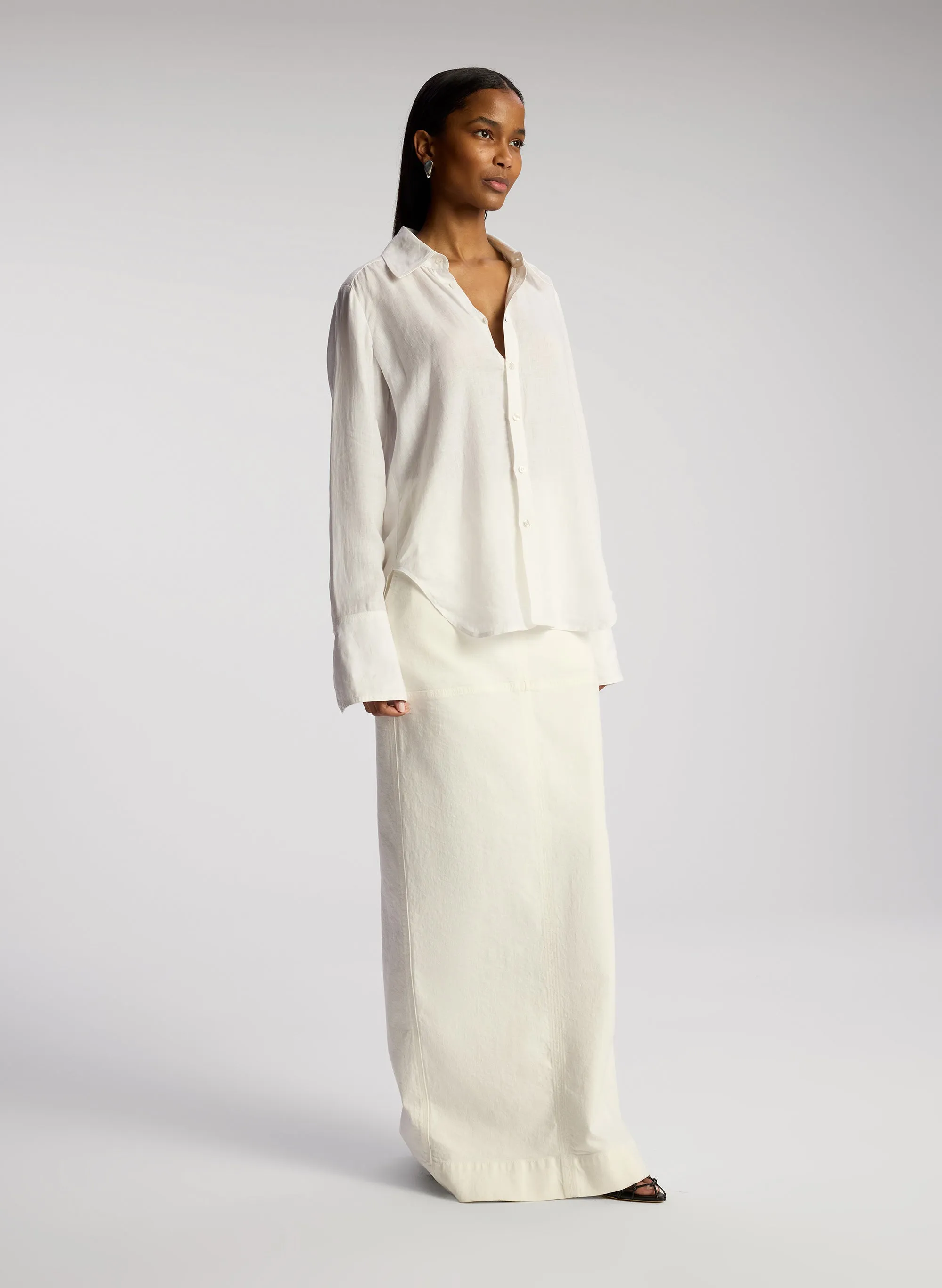 Aiden Linen Shirt sold by A.L.C. product image thumbnail 3