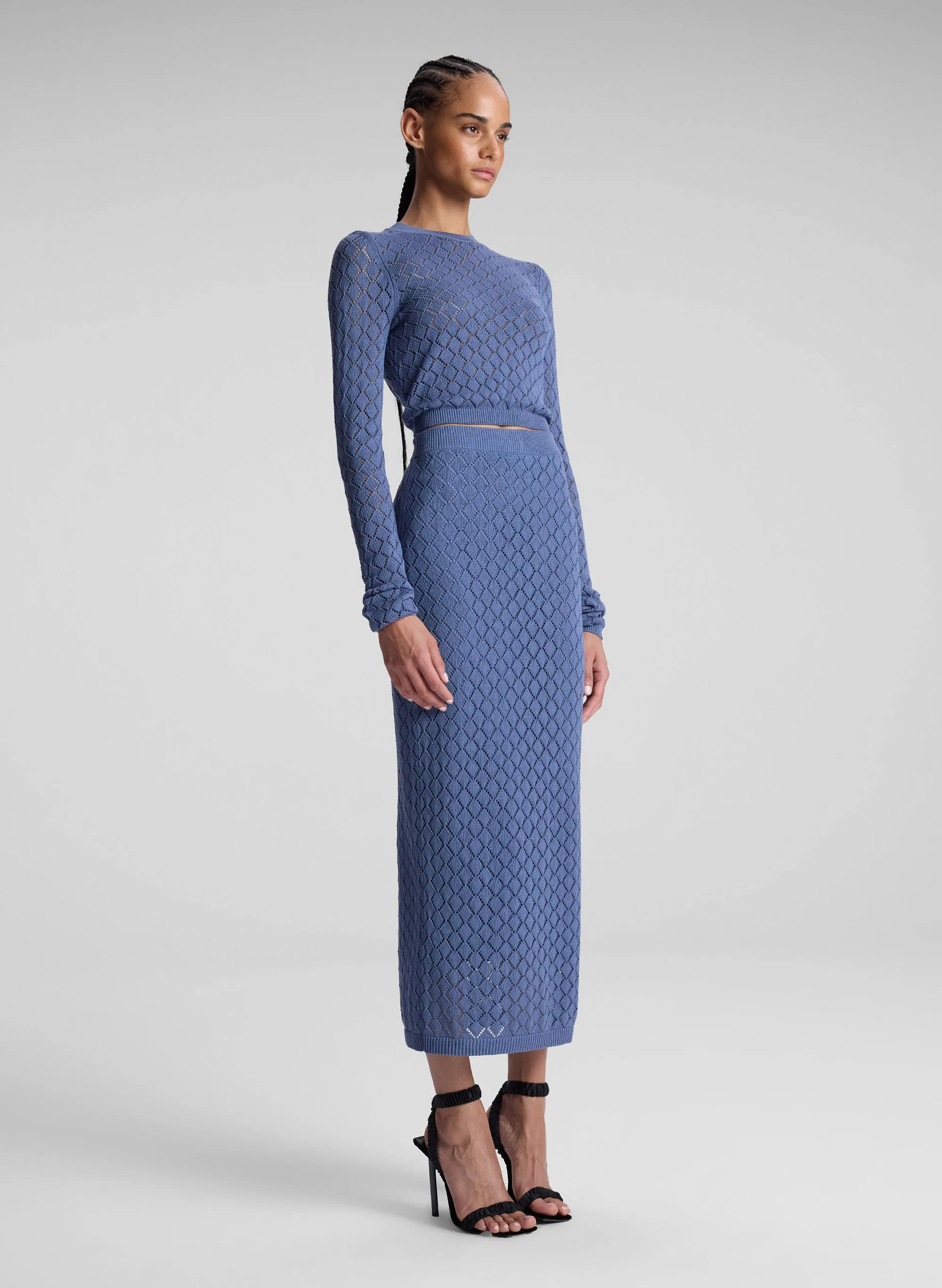 Addison Pointelle Knit Skirt sold by A.L.C. product image thumbnail 3