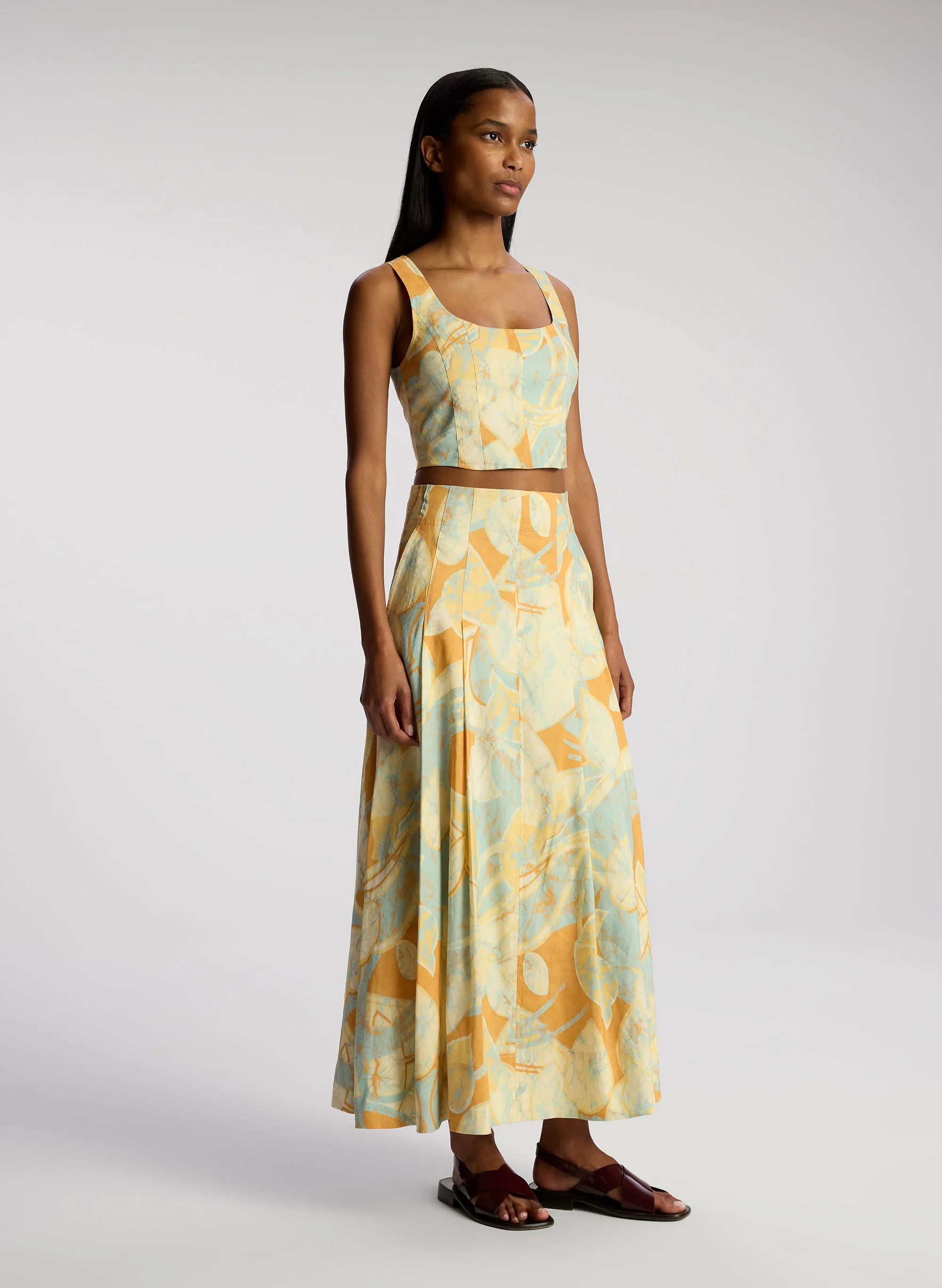 Isabel Linen Poplin Top sold by A.L.C. product image thumbnail 3