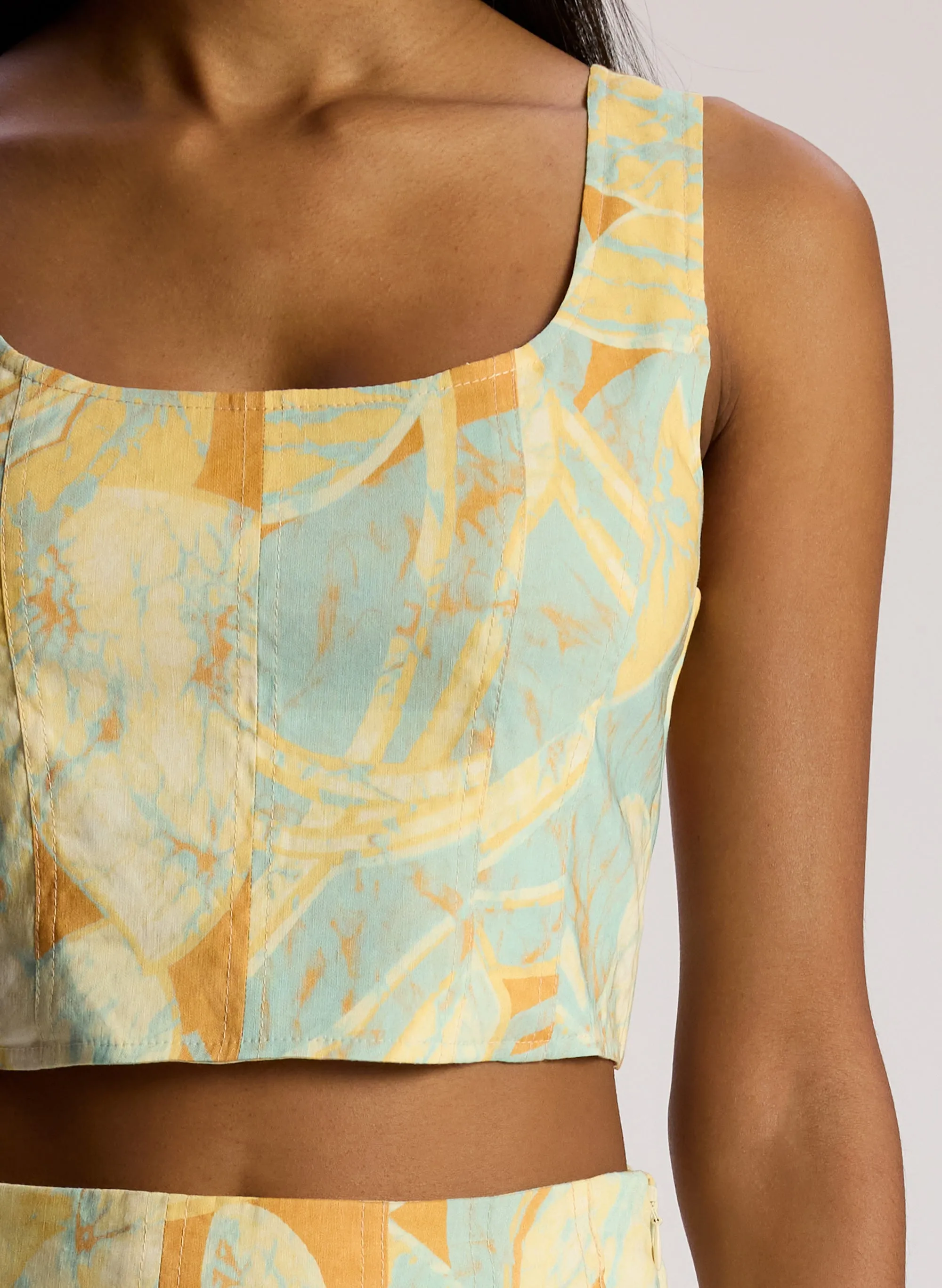 Isabel Linen Poplin Top sold by A.L.C. product image thumbnail 2